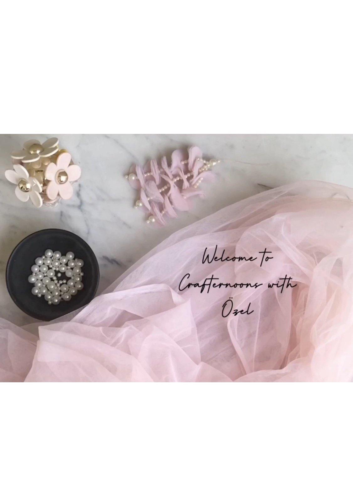 Crafternoons with Özel: Signature Tulle Tassels - Ozel