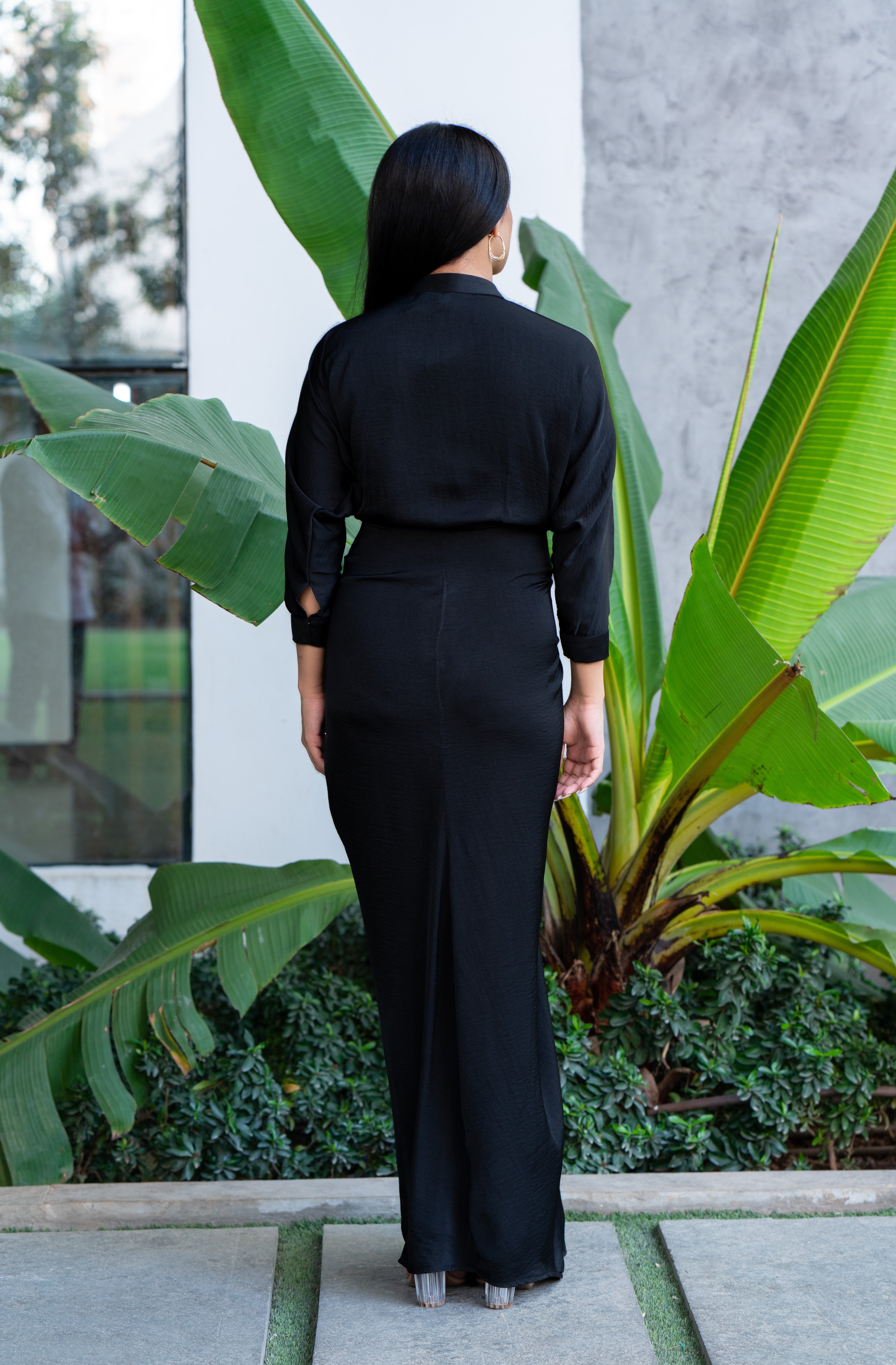 Emma Drape Dress (Sale)