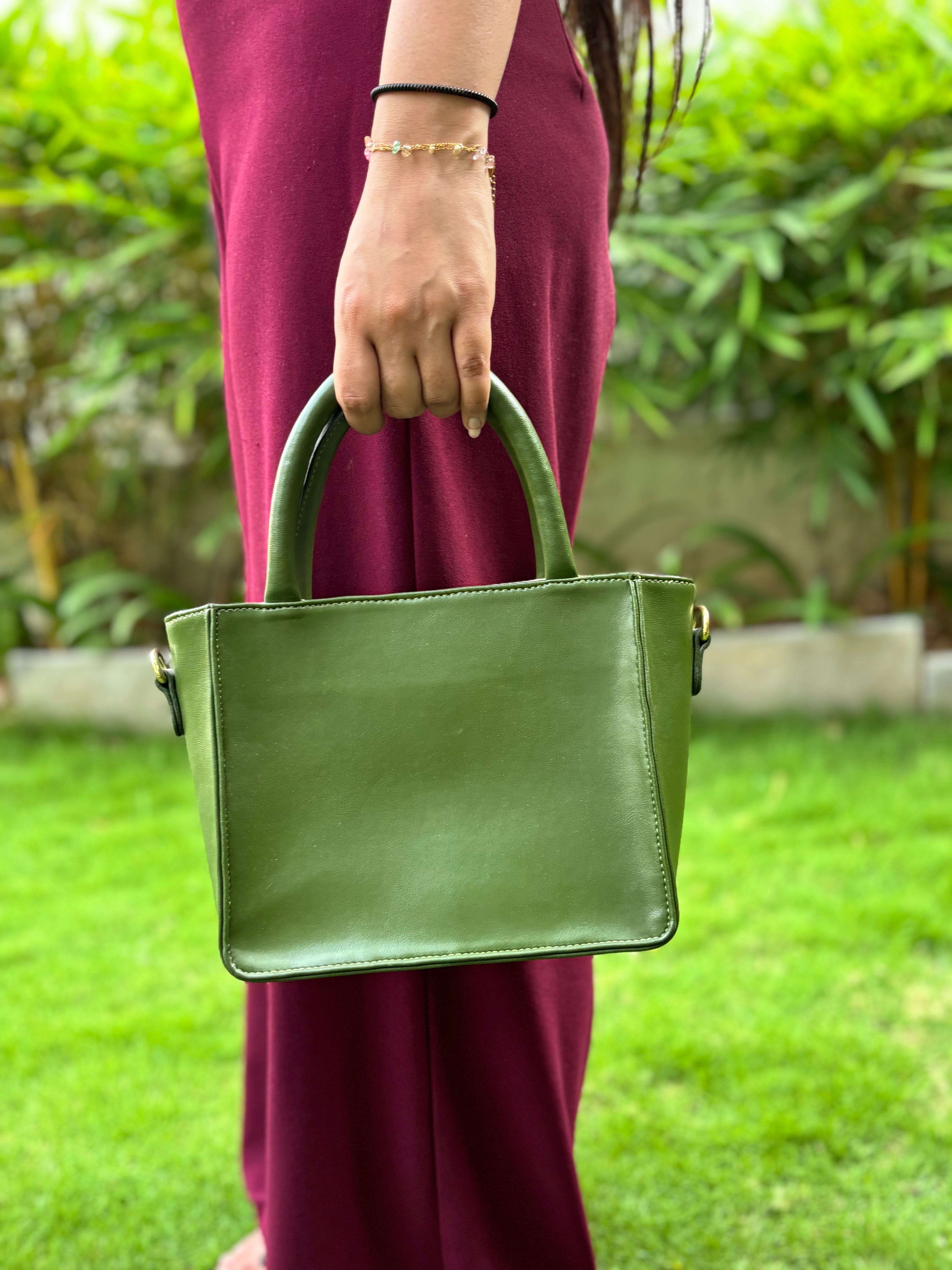 Sample Sap Green Book Tote Bag