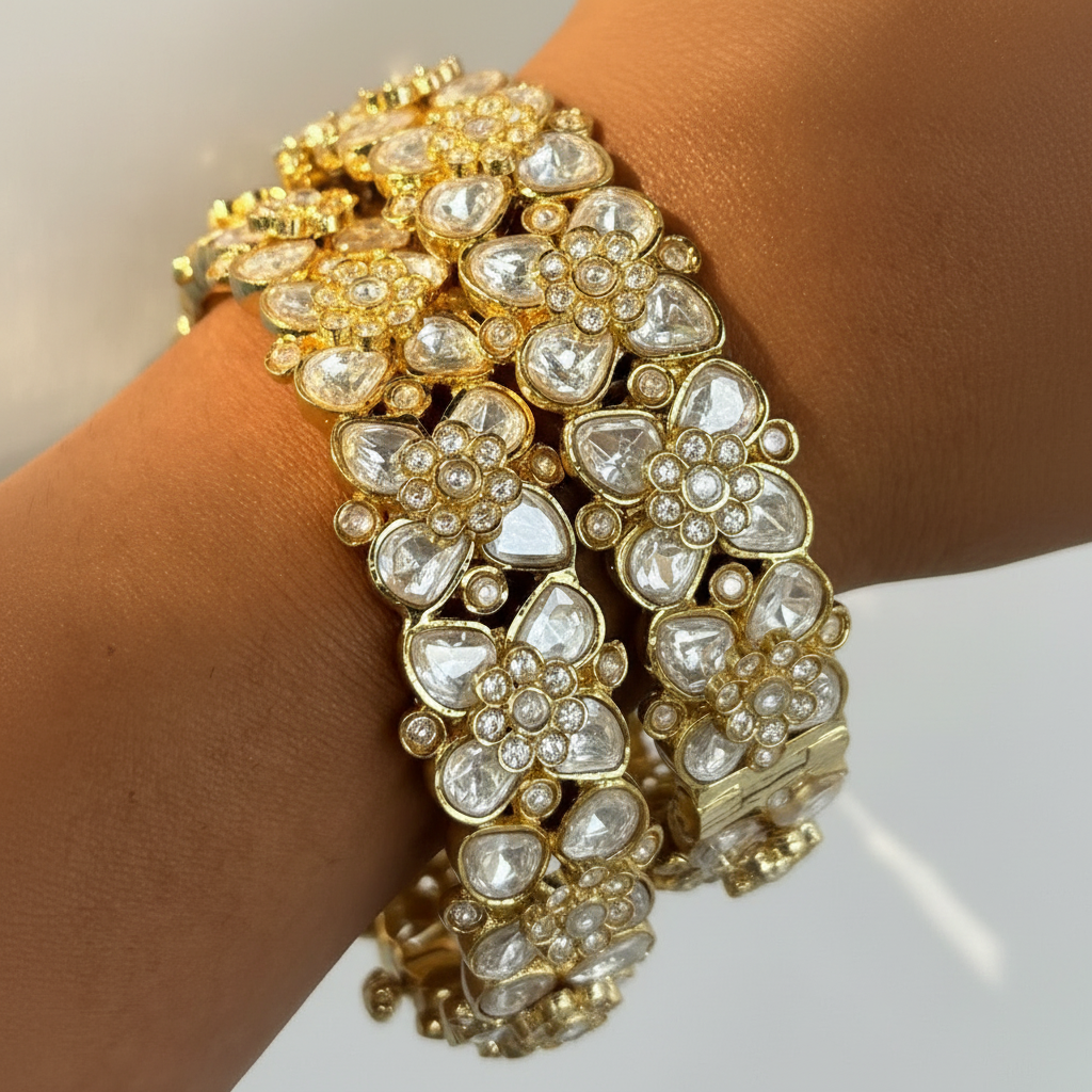 Anokhi Polki Bangle Kada