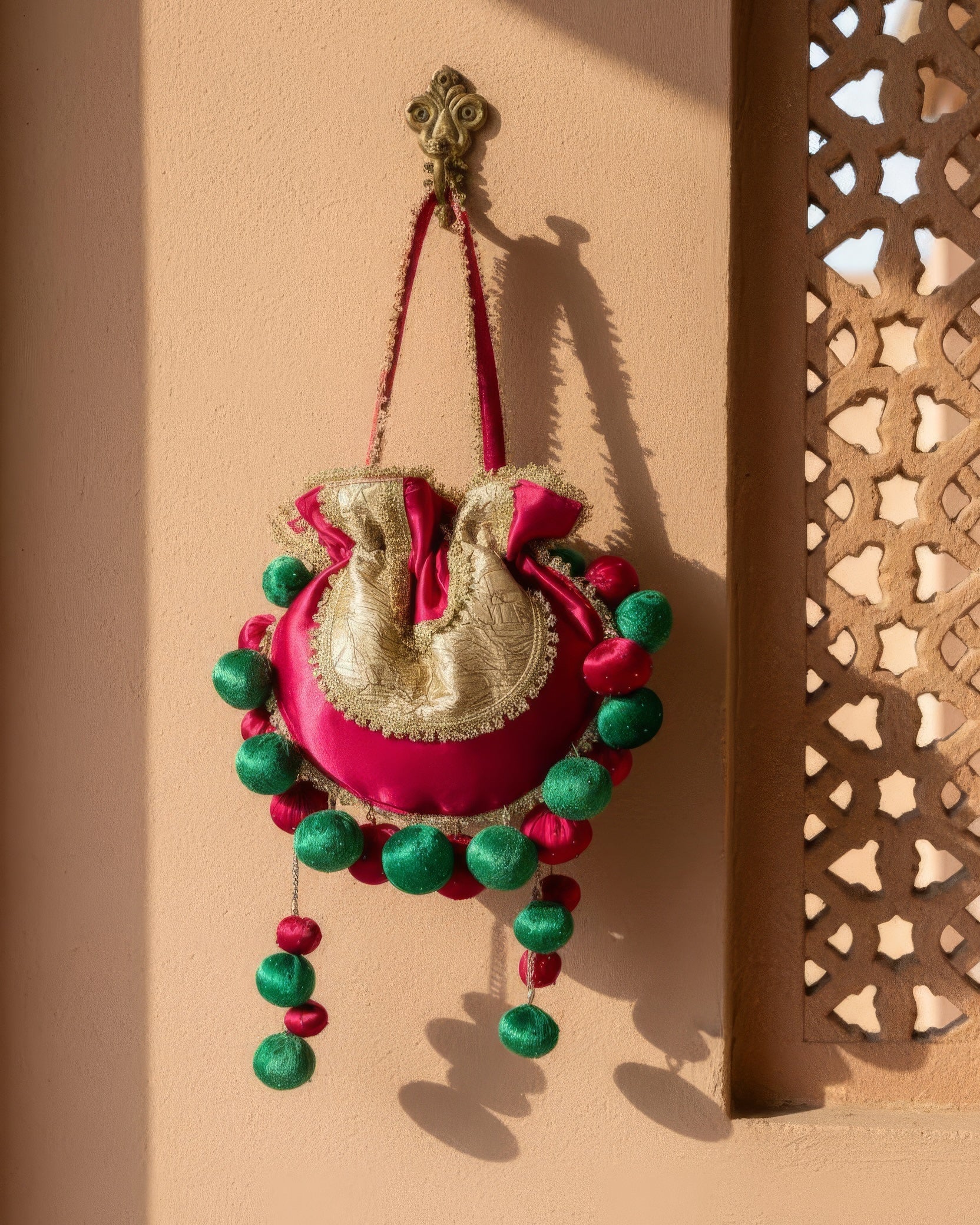 Rani Gota Potli bag