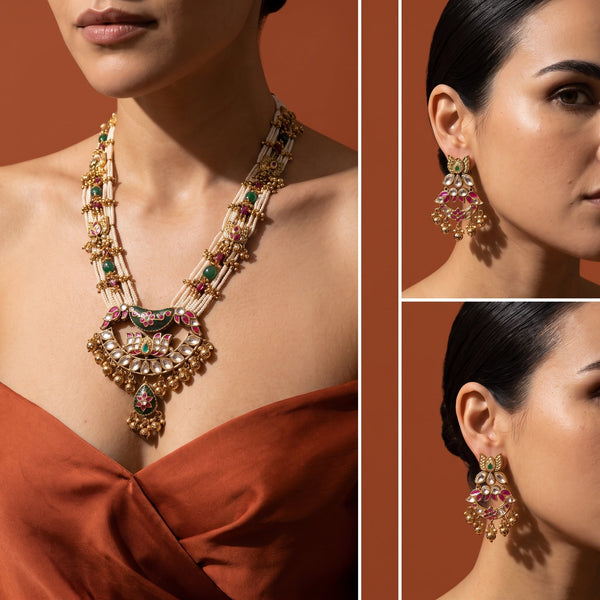 Pearl Lotus Long Haar Set