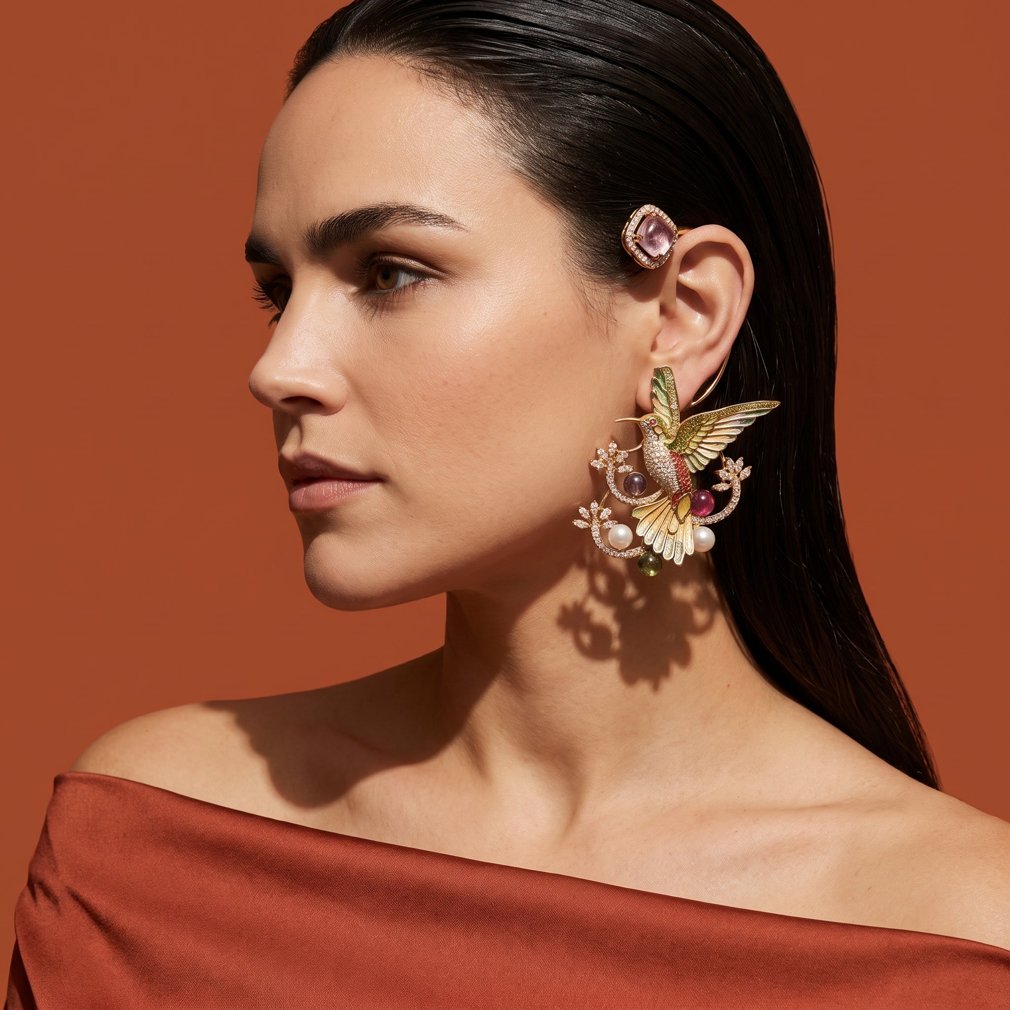 The Hummingbird Ear Cuff