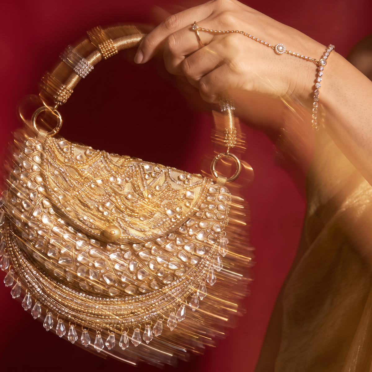 Orelys Polki Hand Bag