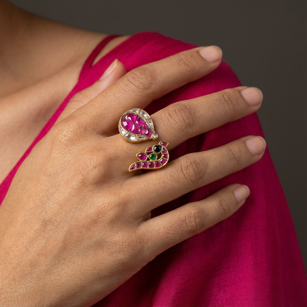 Pihu Pink Ring