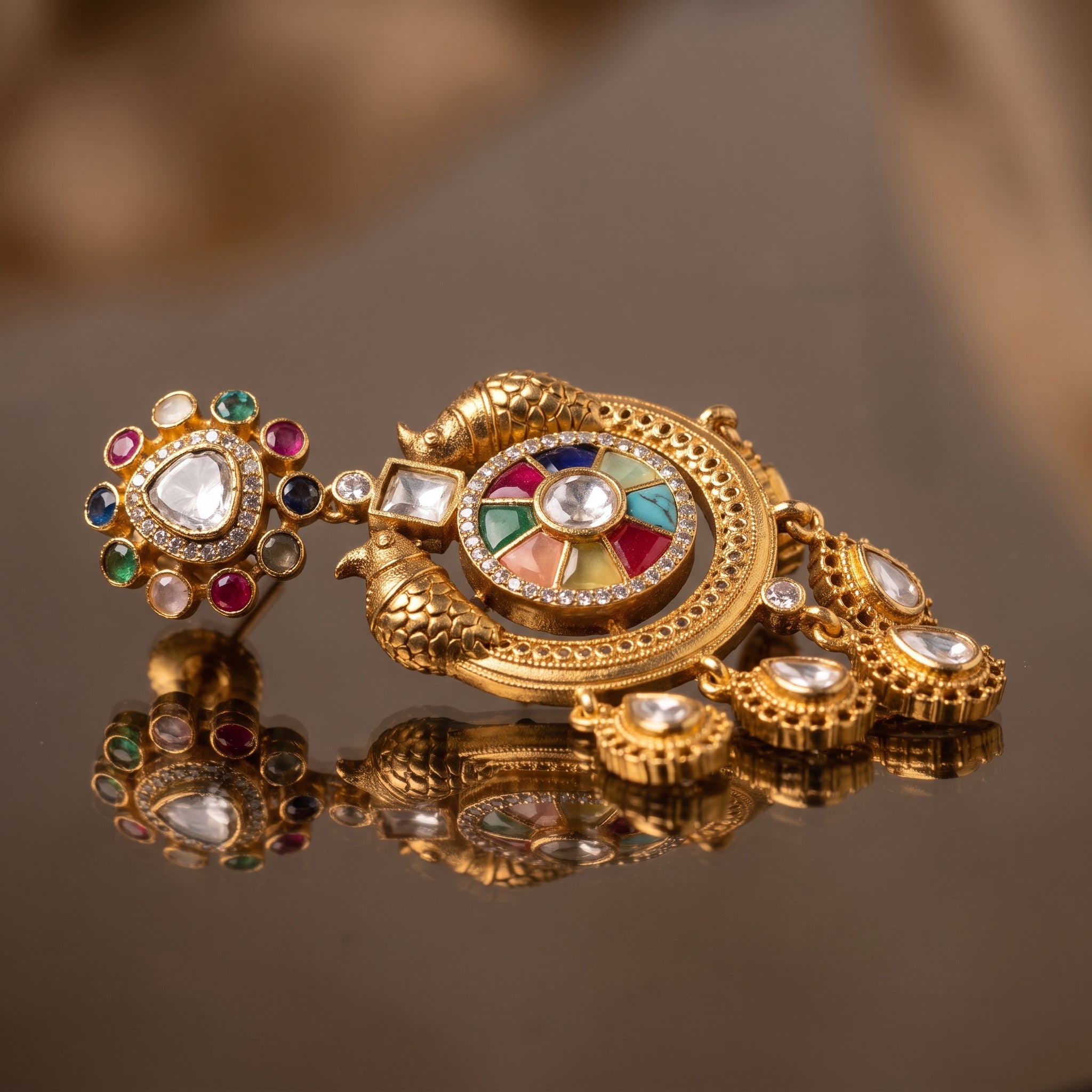 Navya Chandelier Earrings