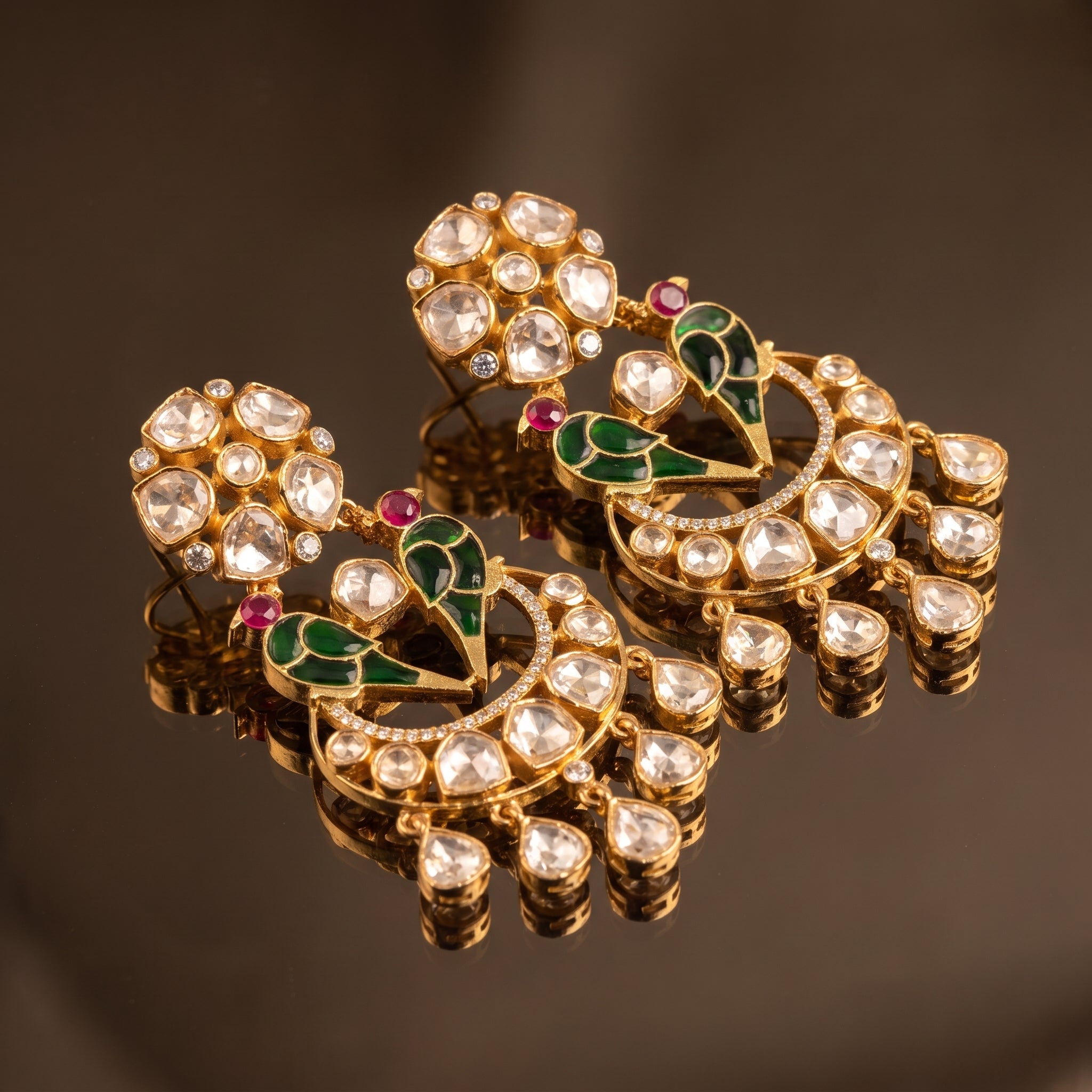 Pakshi Chandelier Earrings