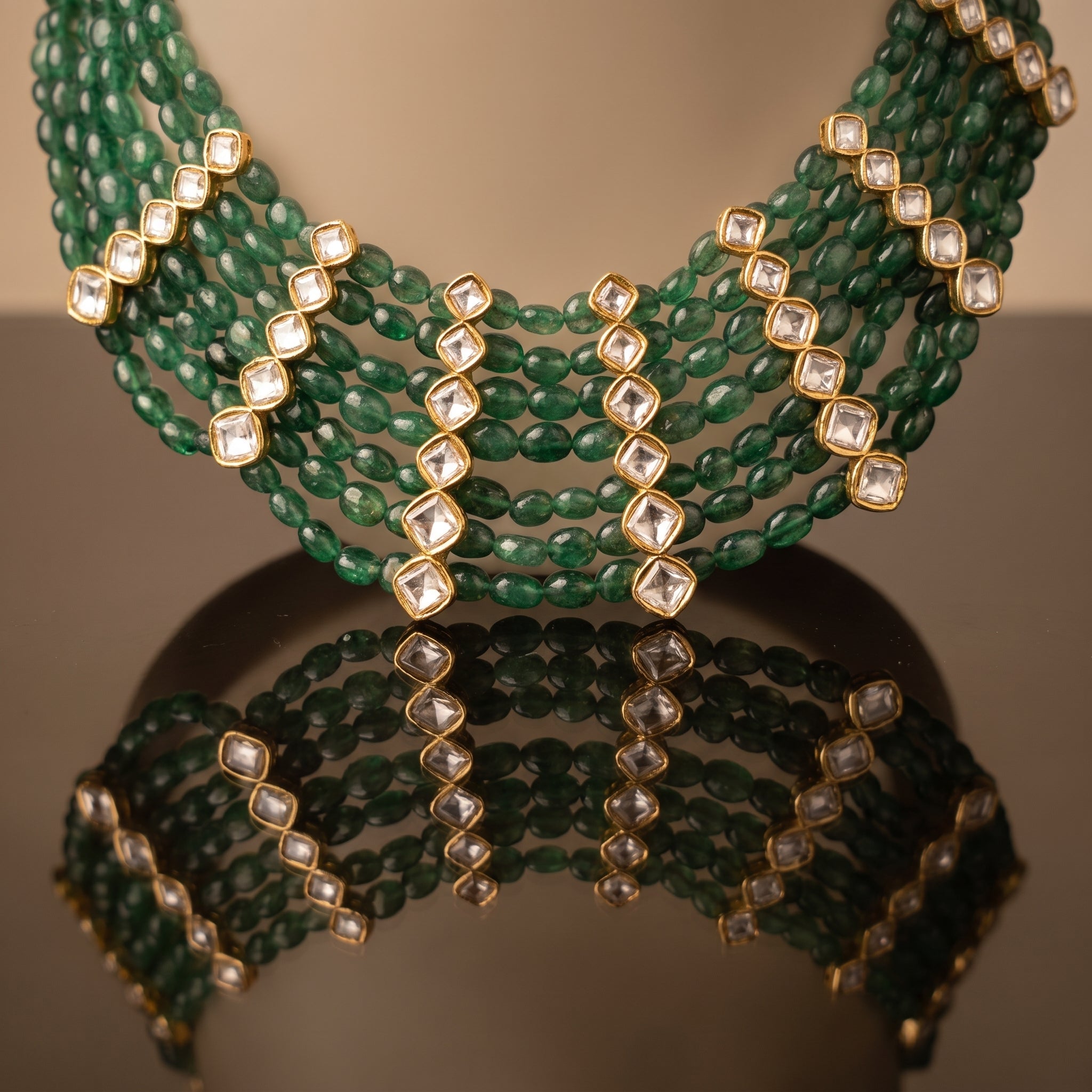 Zubeida Emerald Necklace