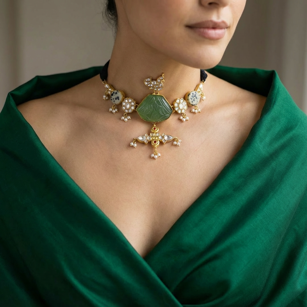 Soulful Kundan Handcrafted Necklace