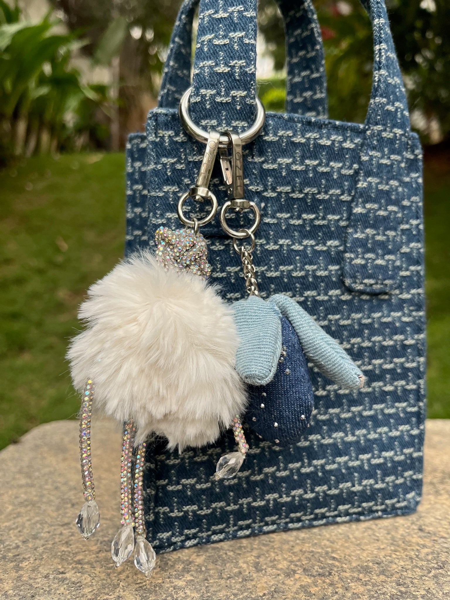 Pixie denim mini tote Bag