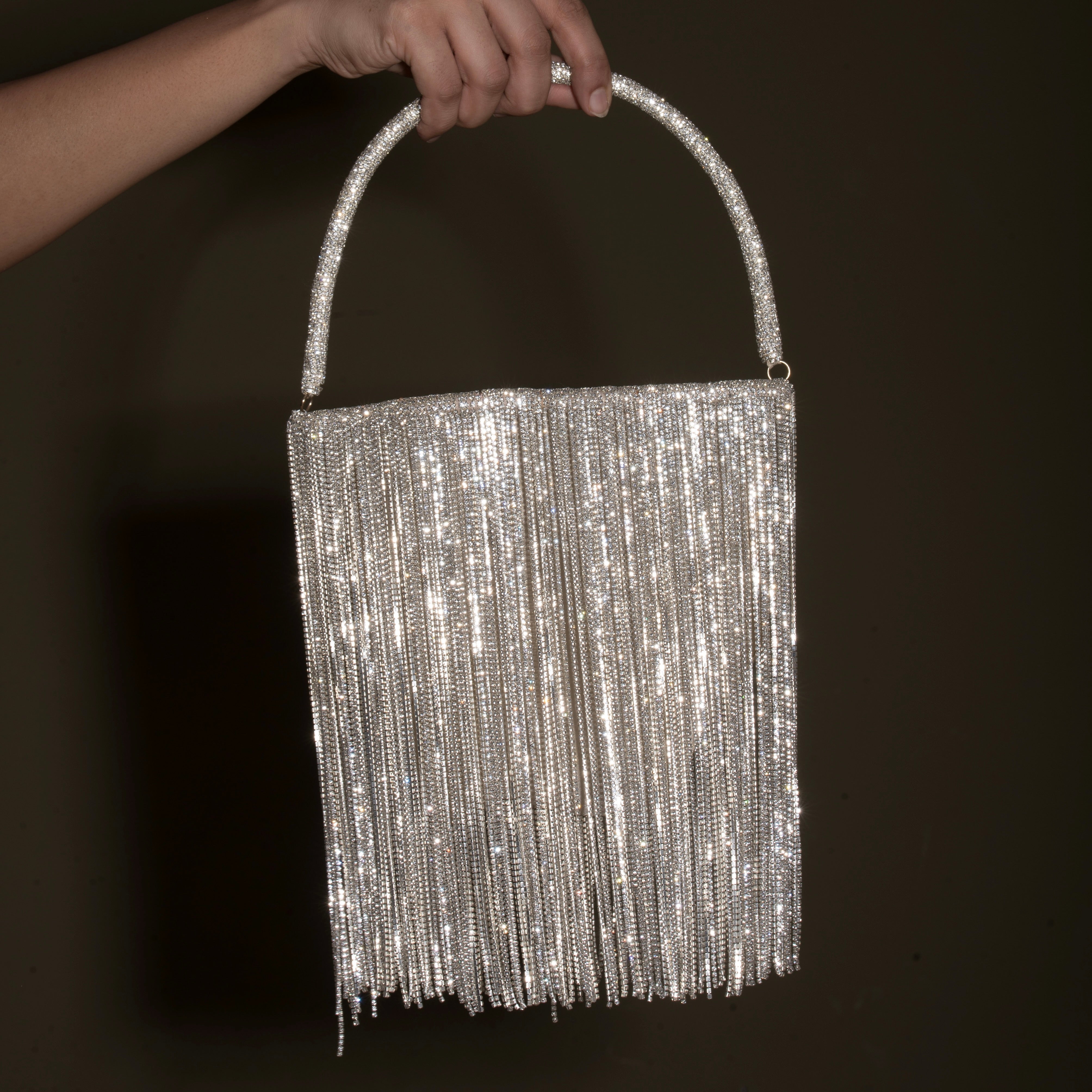 Giselle Chainstone Bling Bag