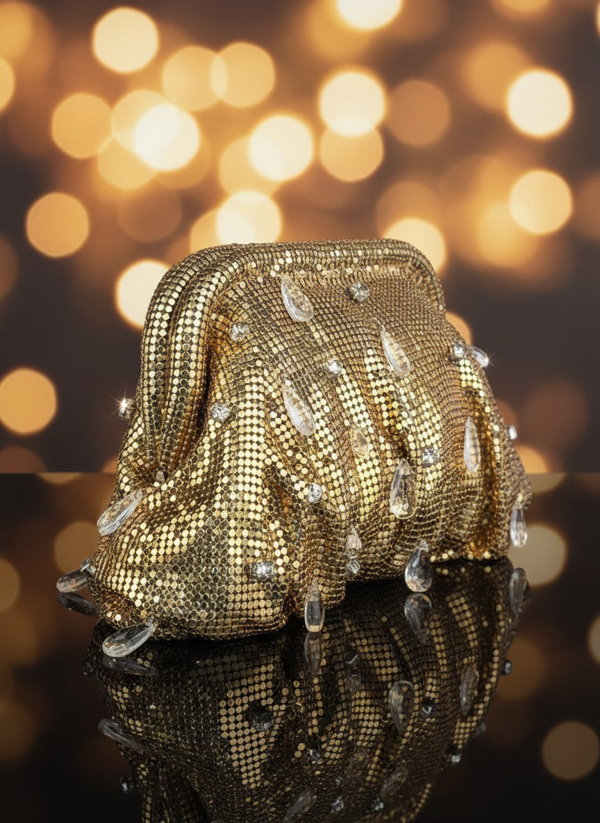 SoHo Gold Clutch