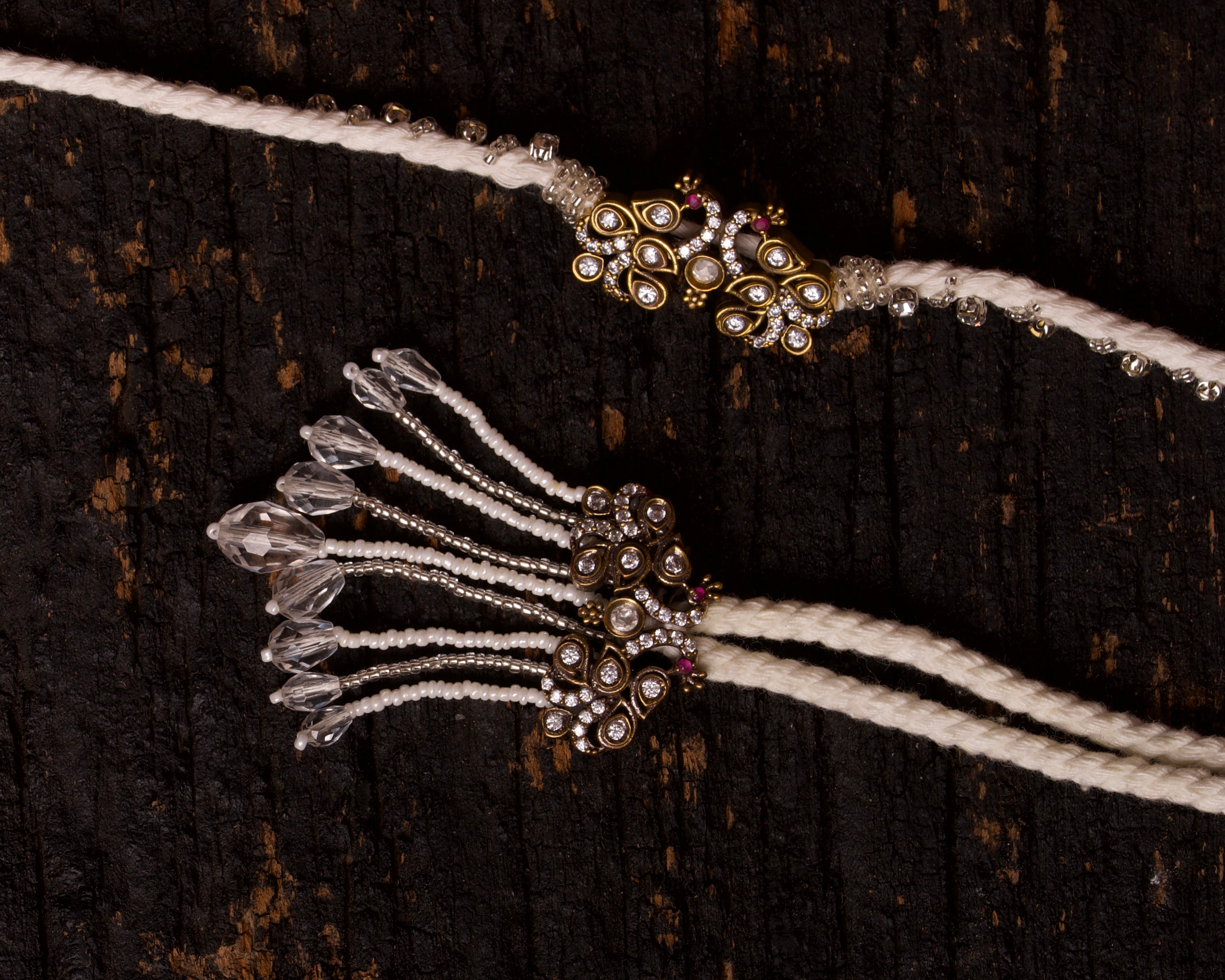 Neelkanth Rakhi and Lumba Set
