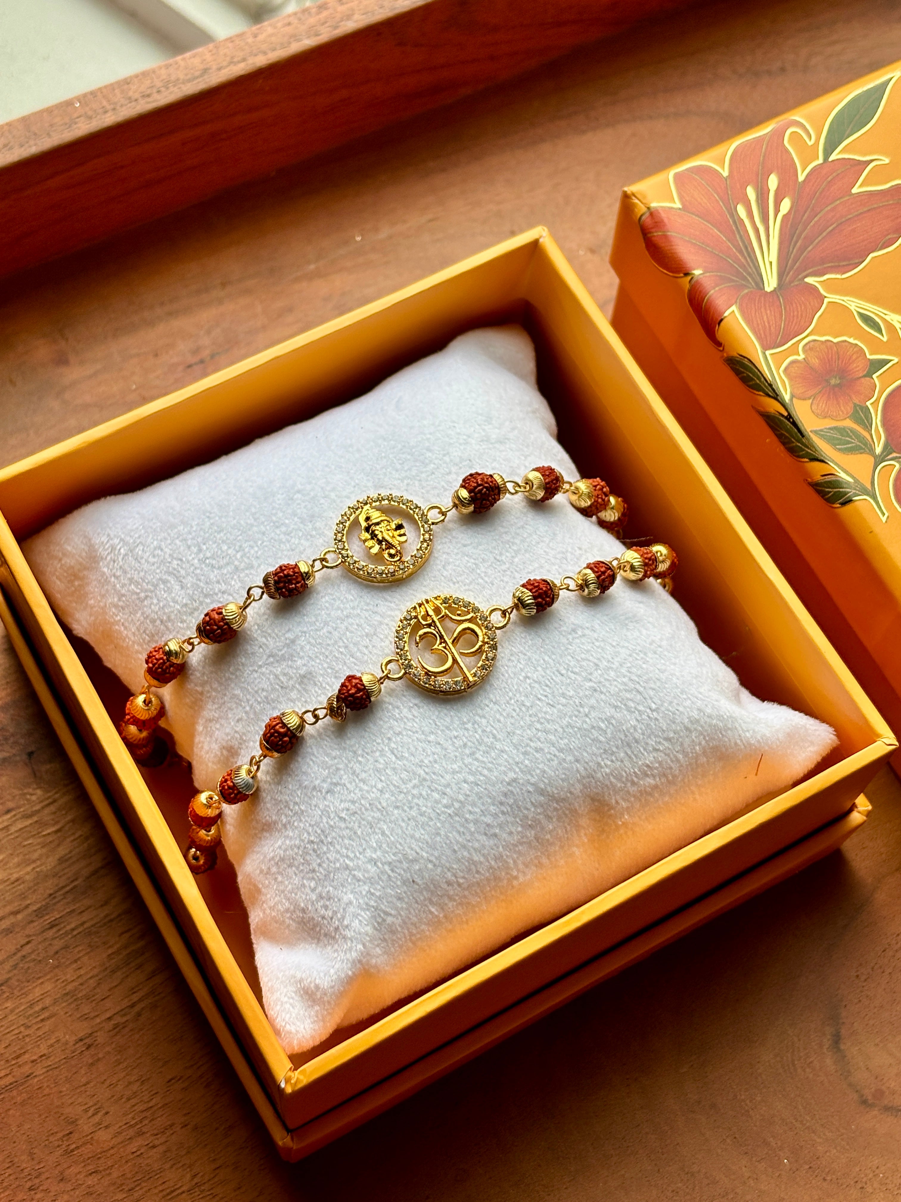 Set of 2 Spiritual Rakhis