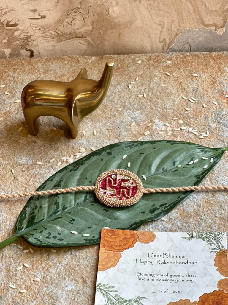 Swastik Rakhi - Ozel