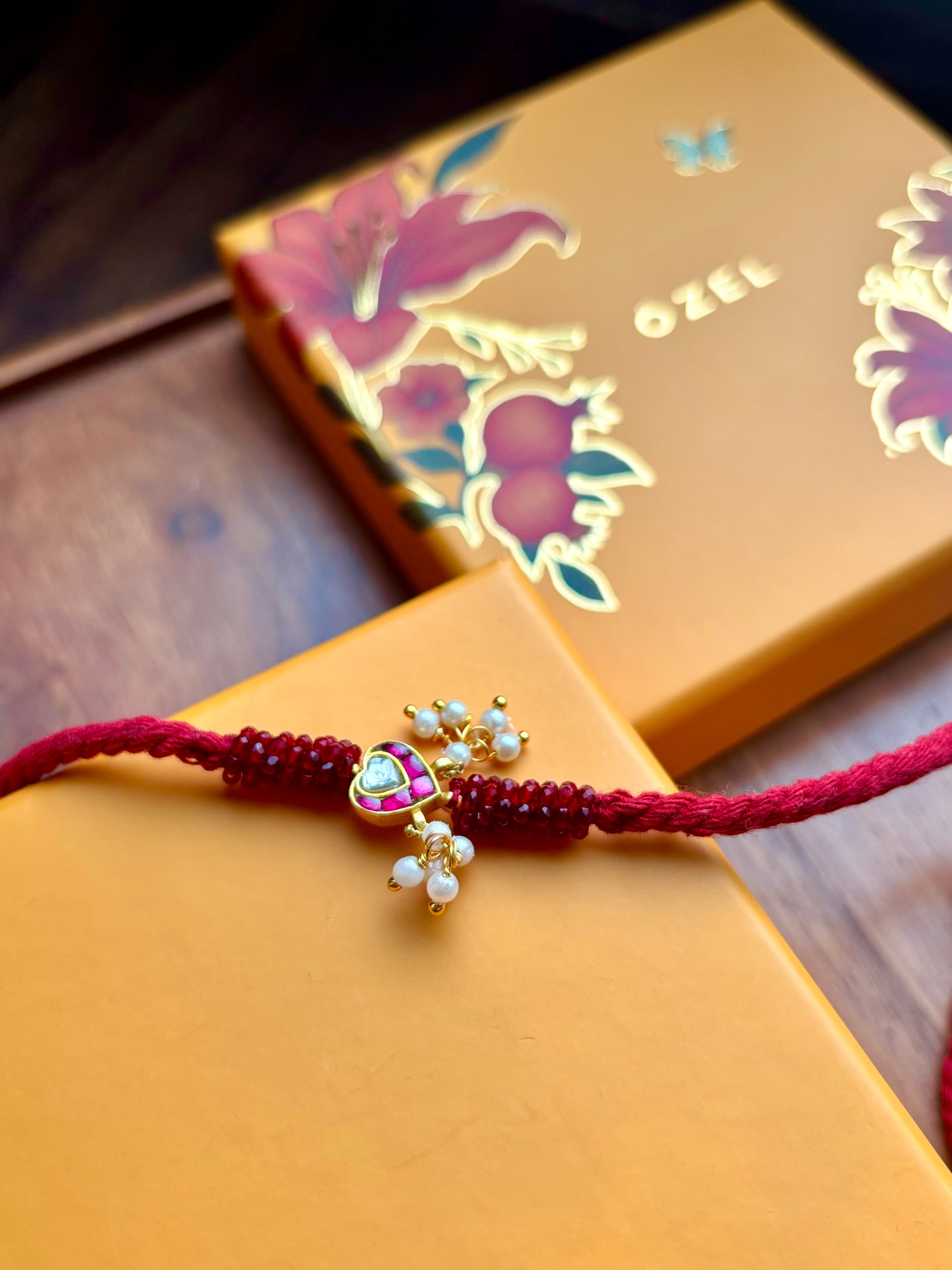 Hriday Rakhi (Pink)