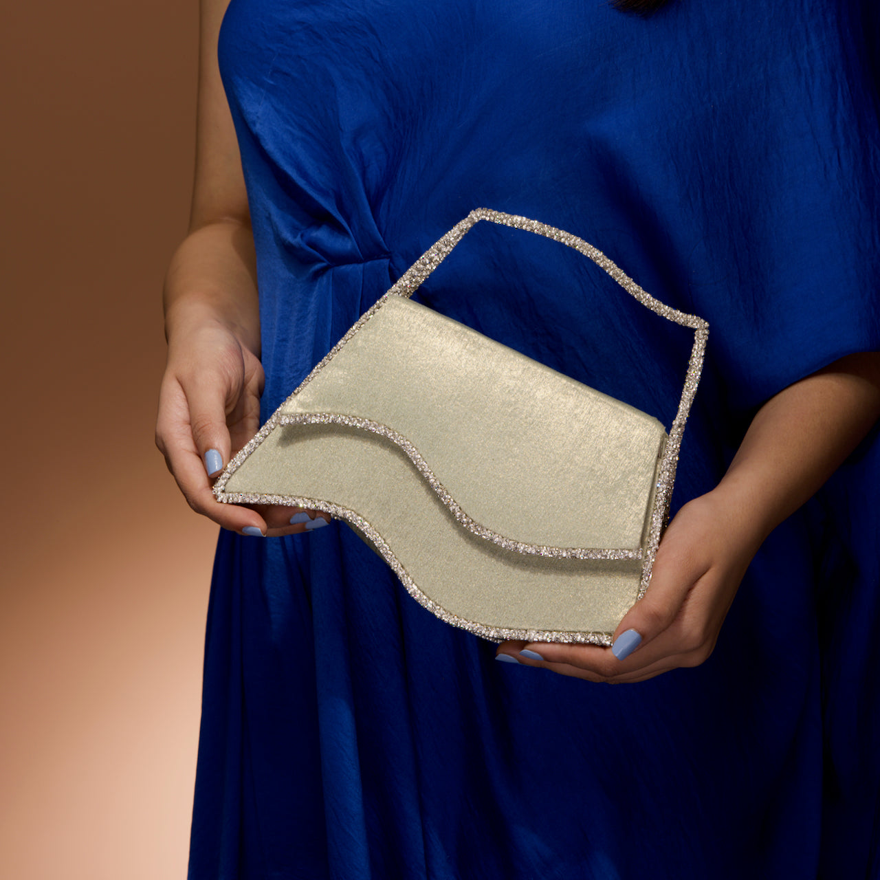 Frame Metallic Mint Green Bag