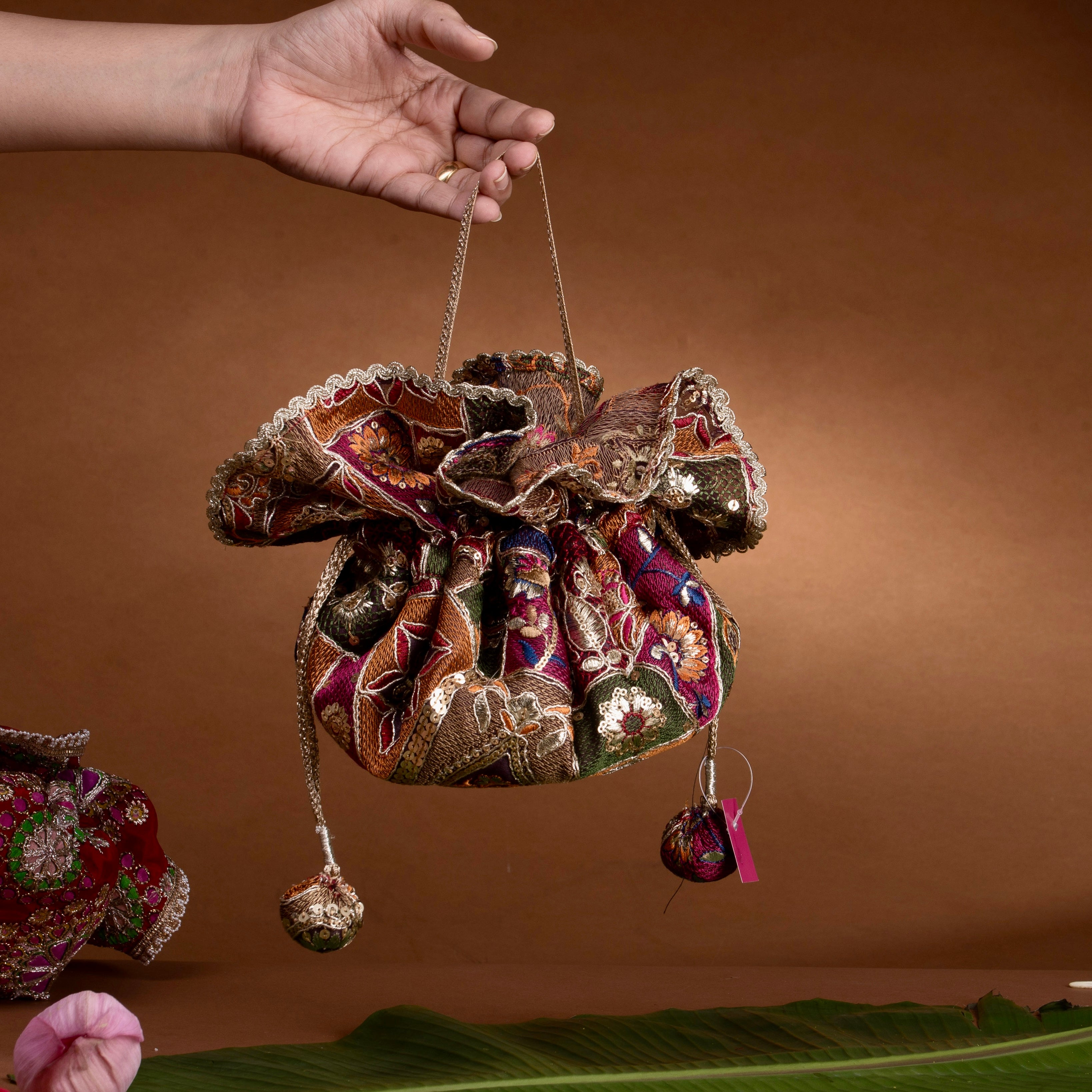 Gol Potli Bag Multicolor Rangeeli