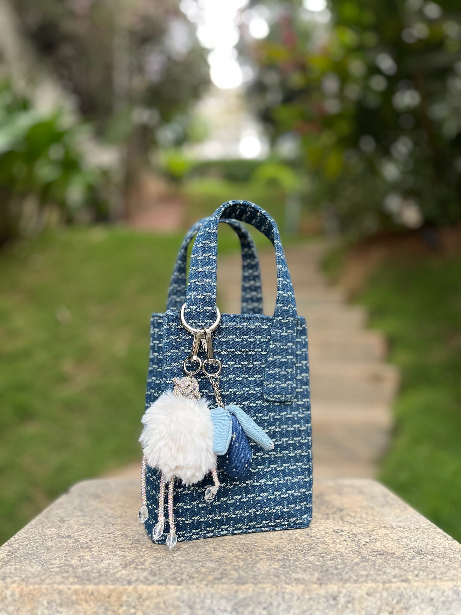 Pixie denim mini tote Bag