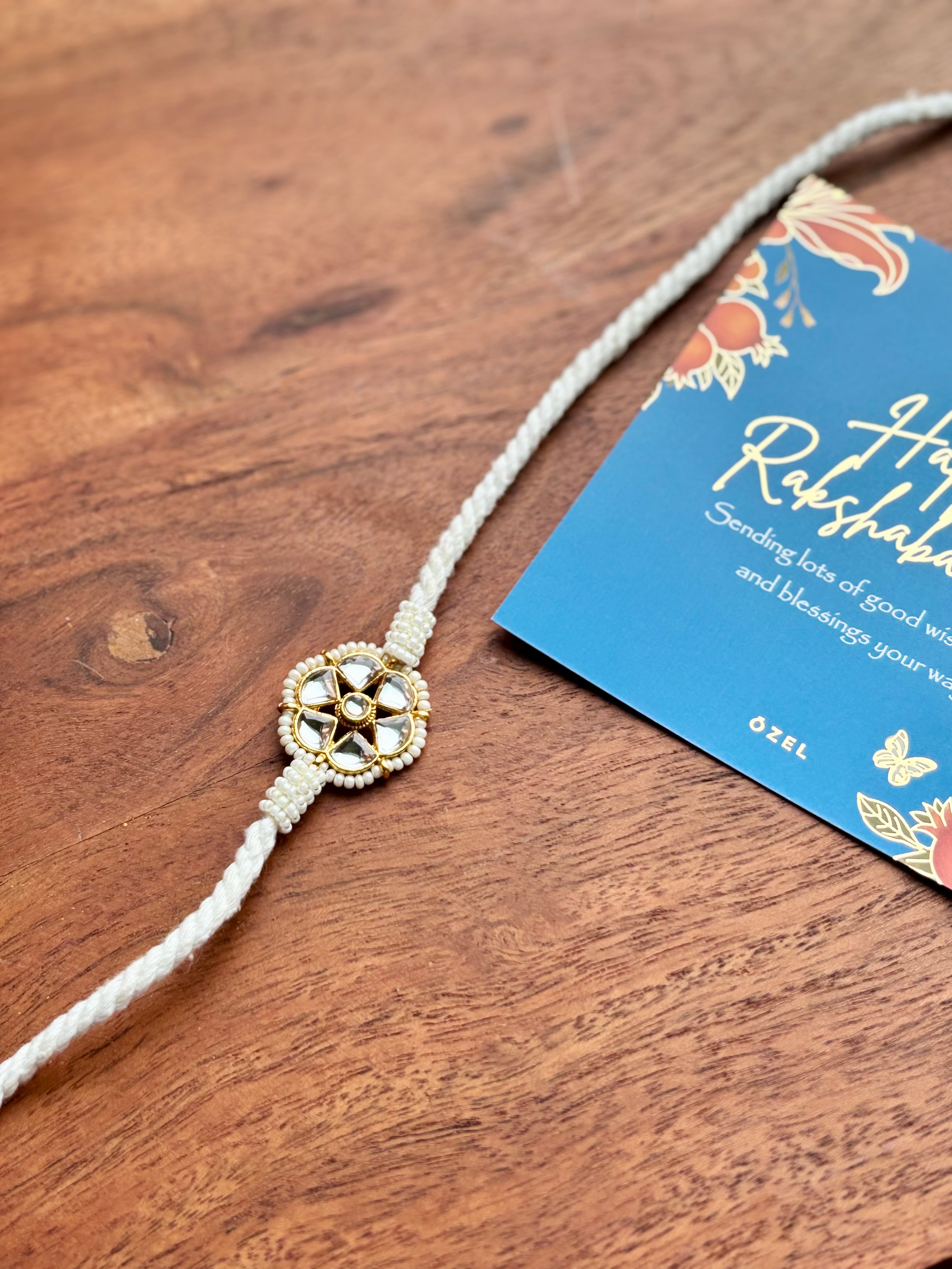 Pushp Rakhi (Silver)