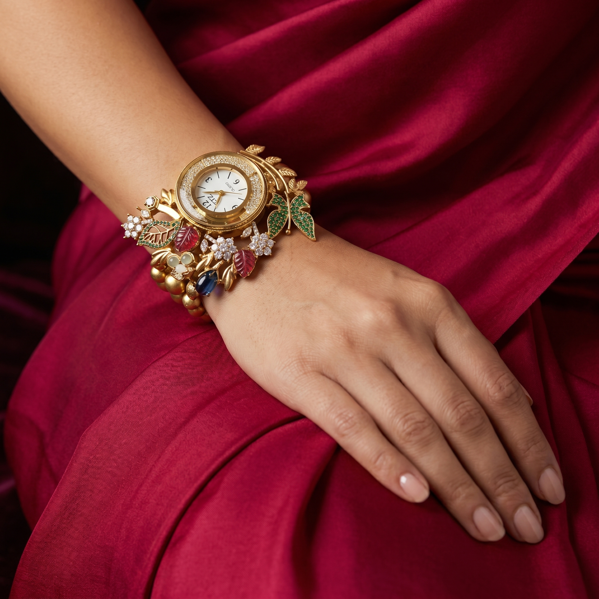 Aadhya Vintage Watch Bracelet