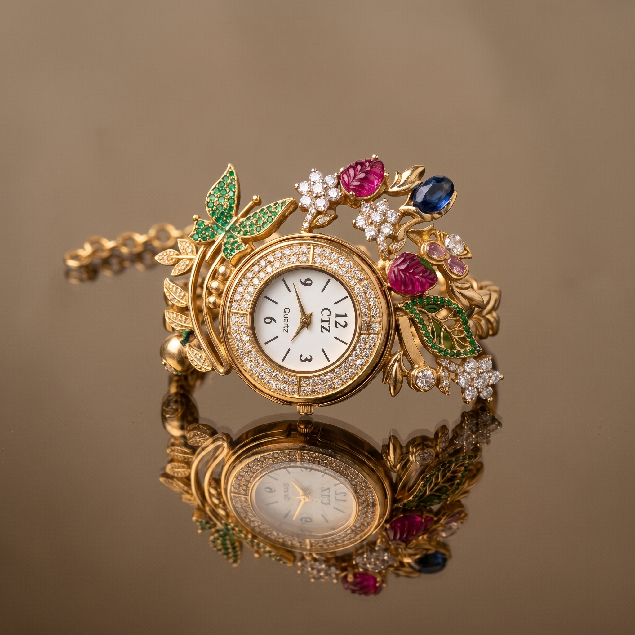 Aadhya Vintage Watch Bracelet