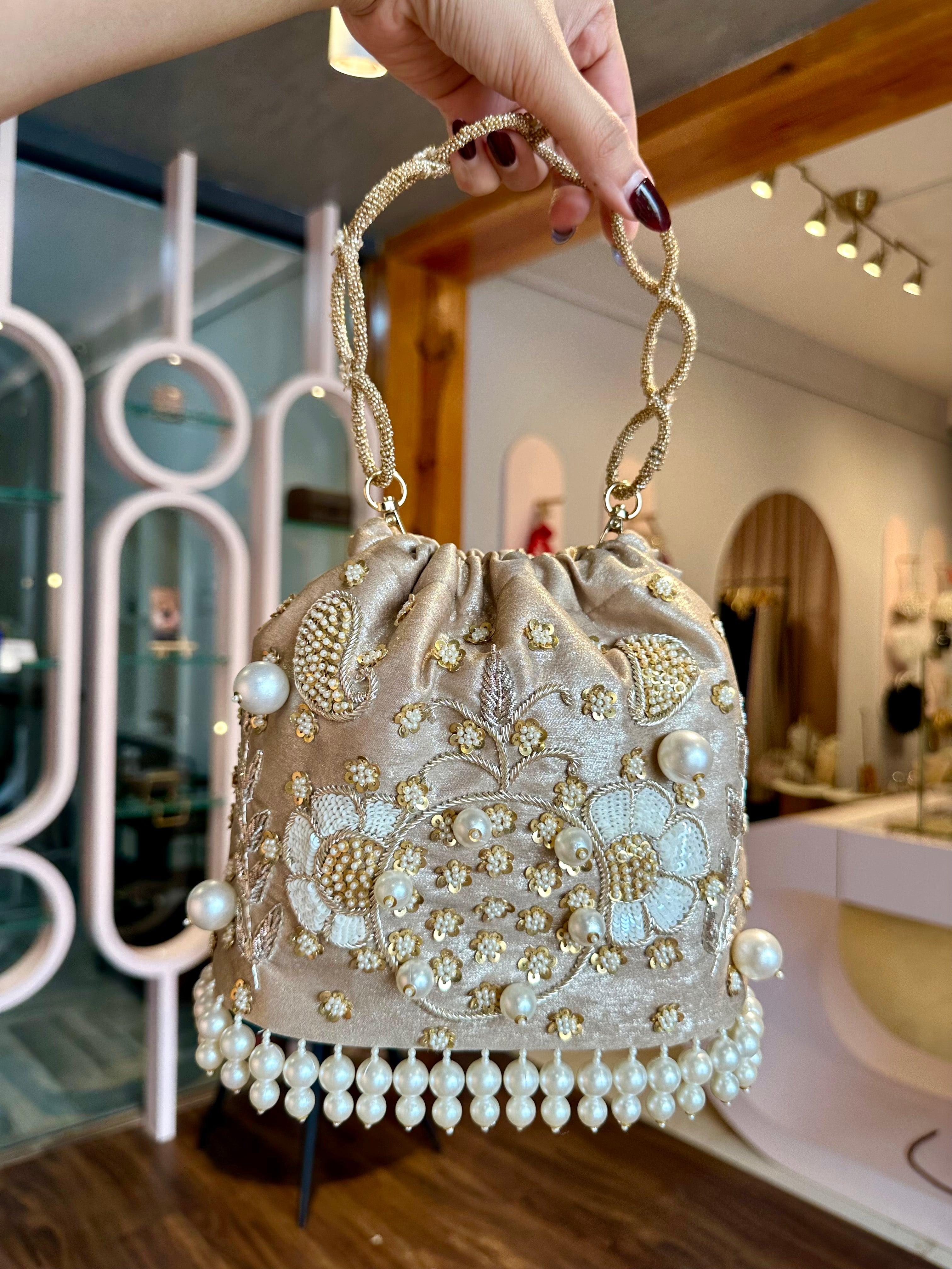 Zara gold bucket bag - Ozel
