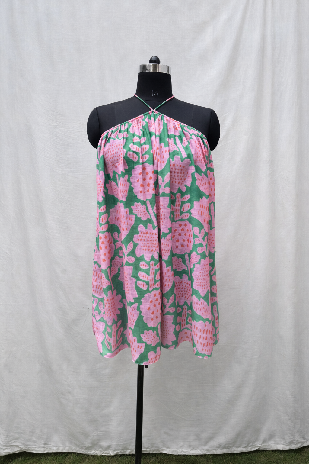 Summer crush Halter Mini Dress ( Sale)