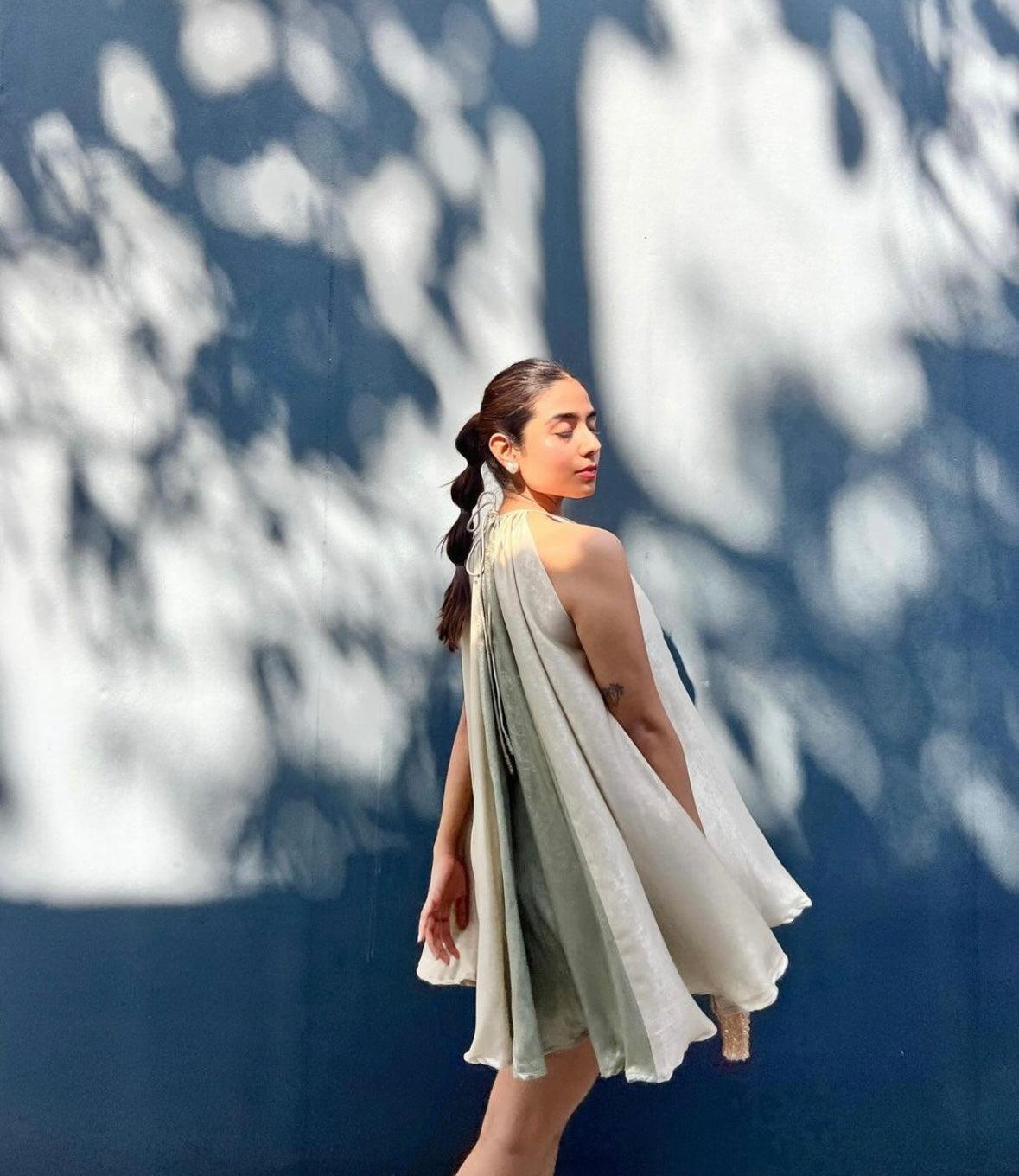 Taylor Shimmer Short Dress - Ozel