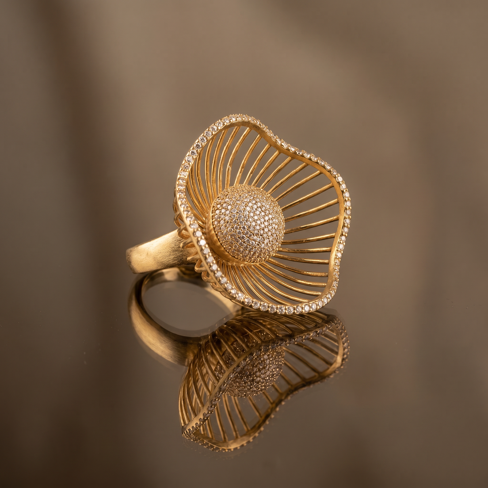 Eleena Soleil Cocktail Ring