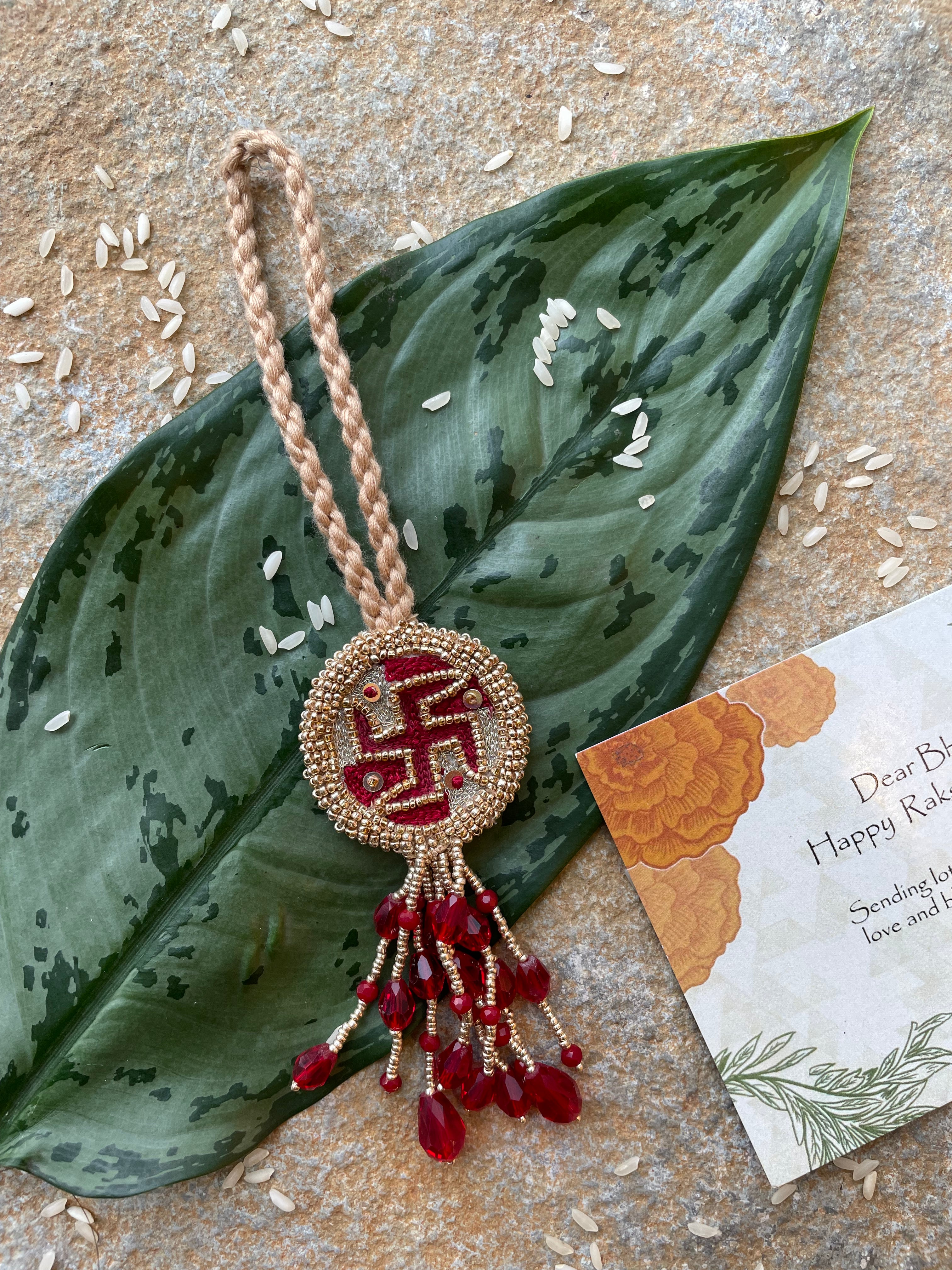 Swastik Rakhi - Ozel