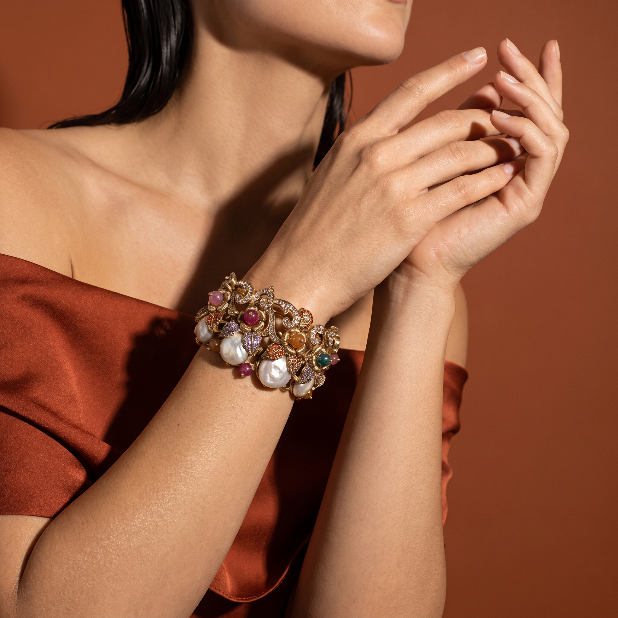 Florence Pearl Cuff
