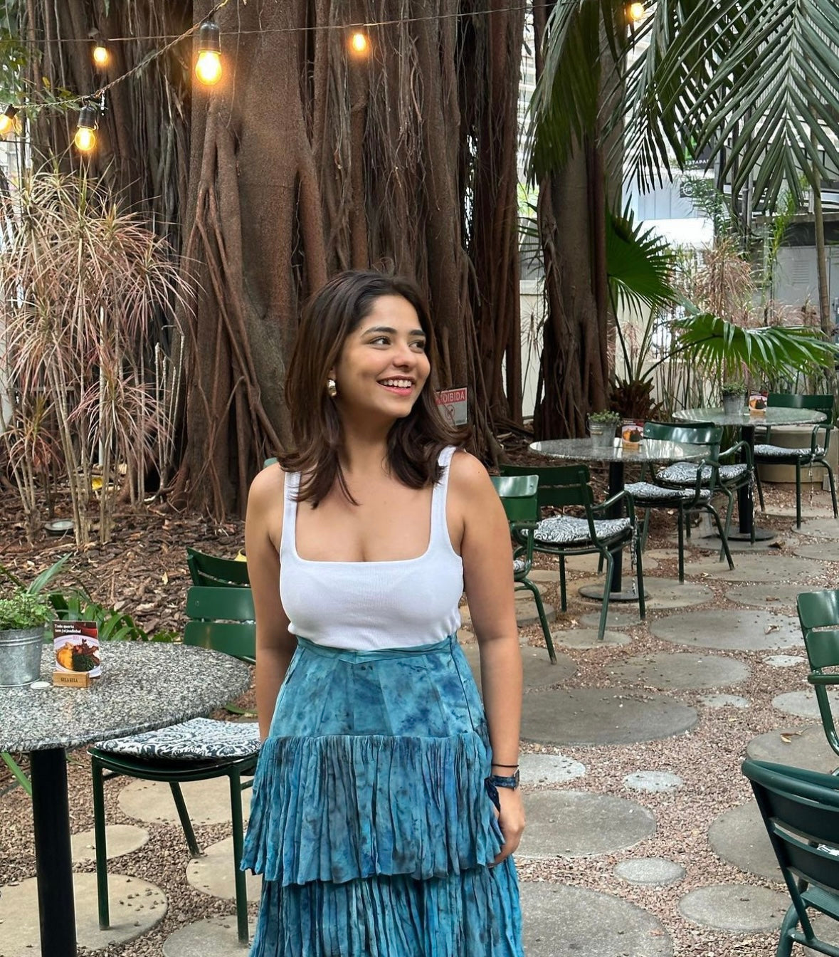 Blue Corset Skirt - Ozel