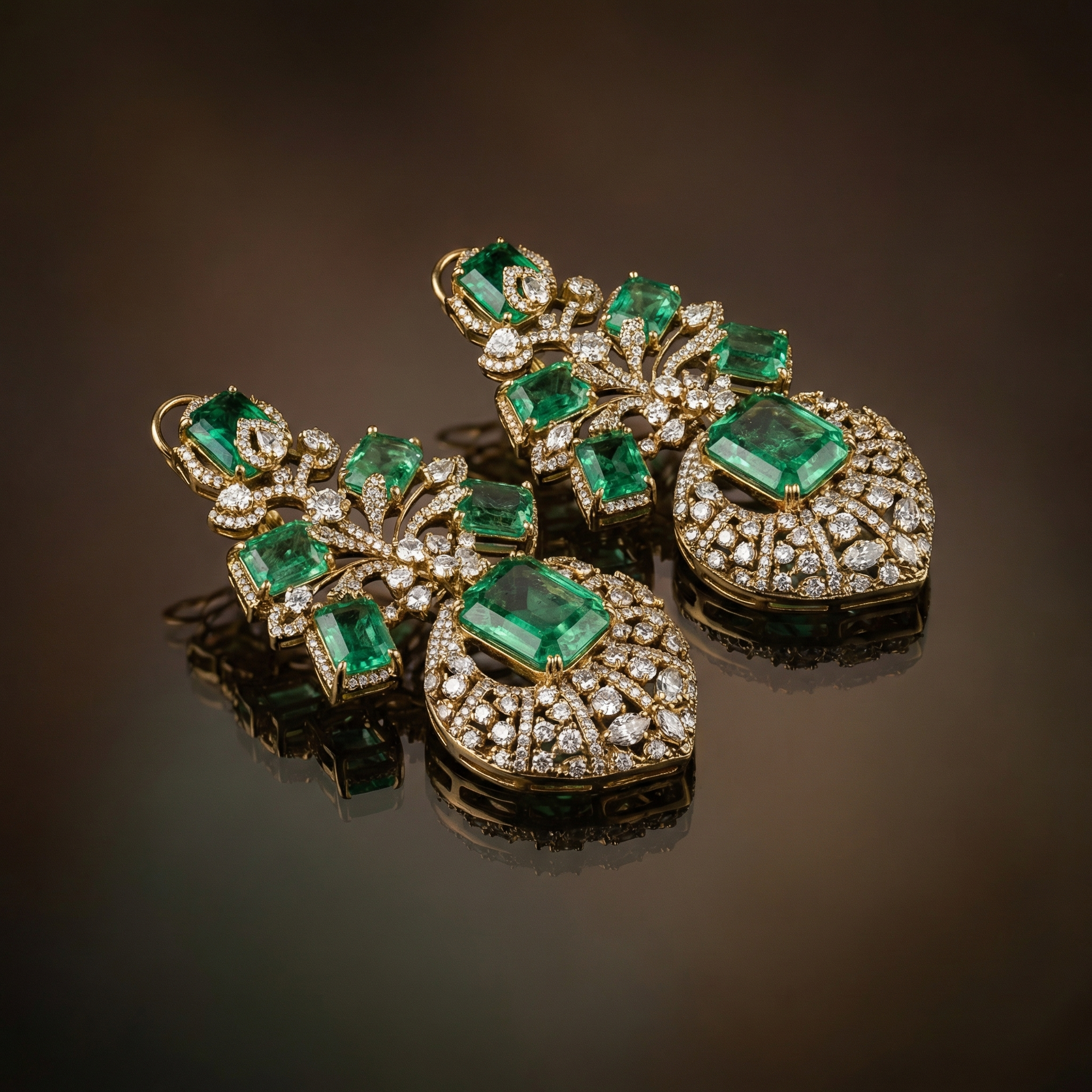 Zafira Bloom Statement Earrings