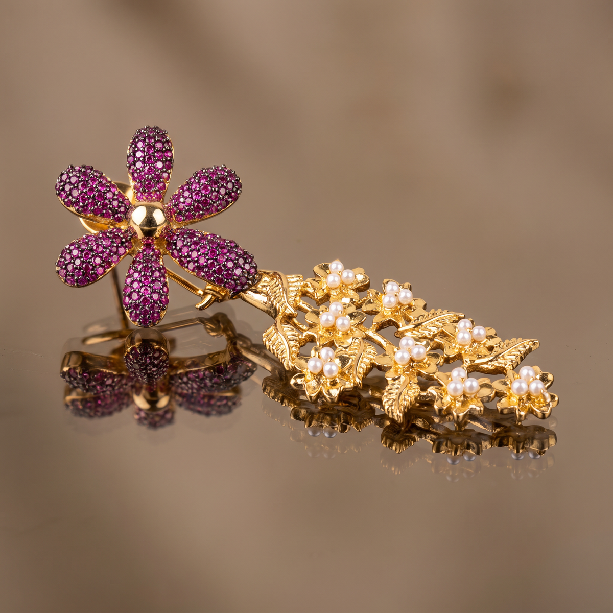 Lavinia Floral Earrings