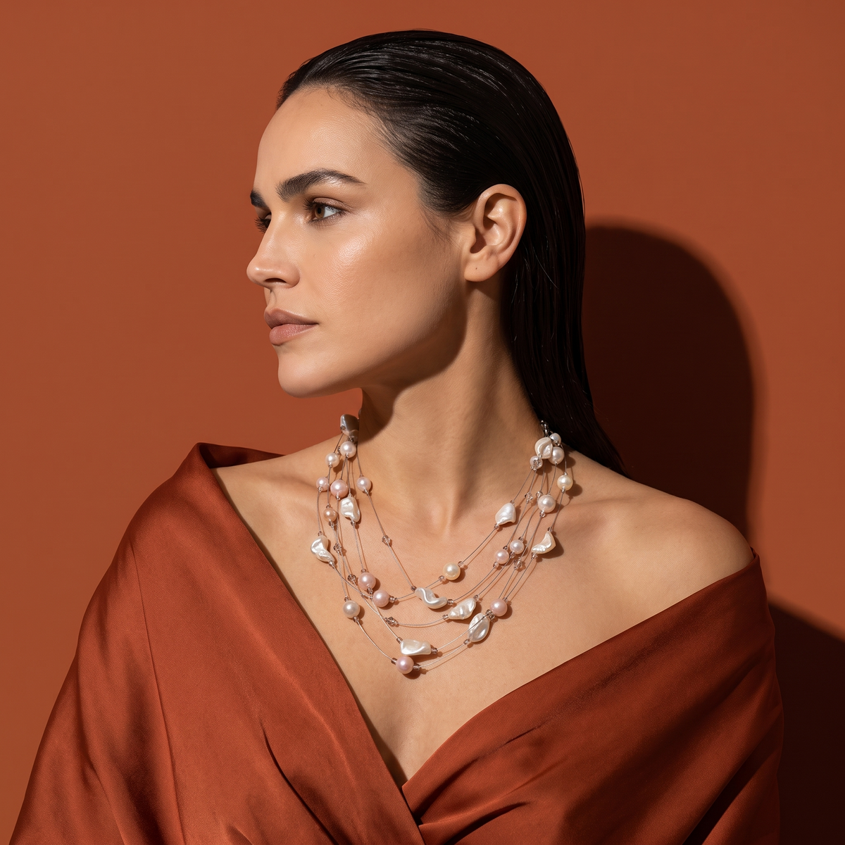 Liora Pearl Layers Necklace
