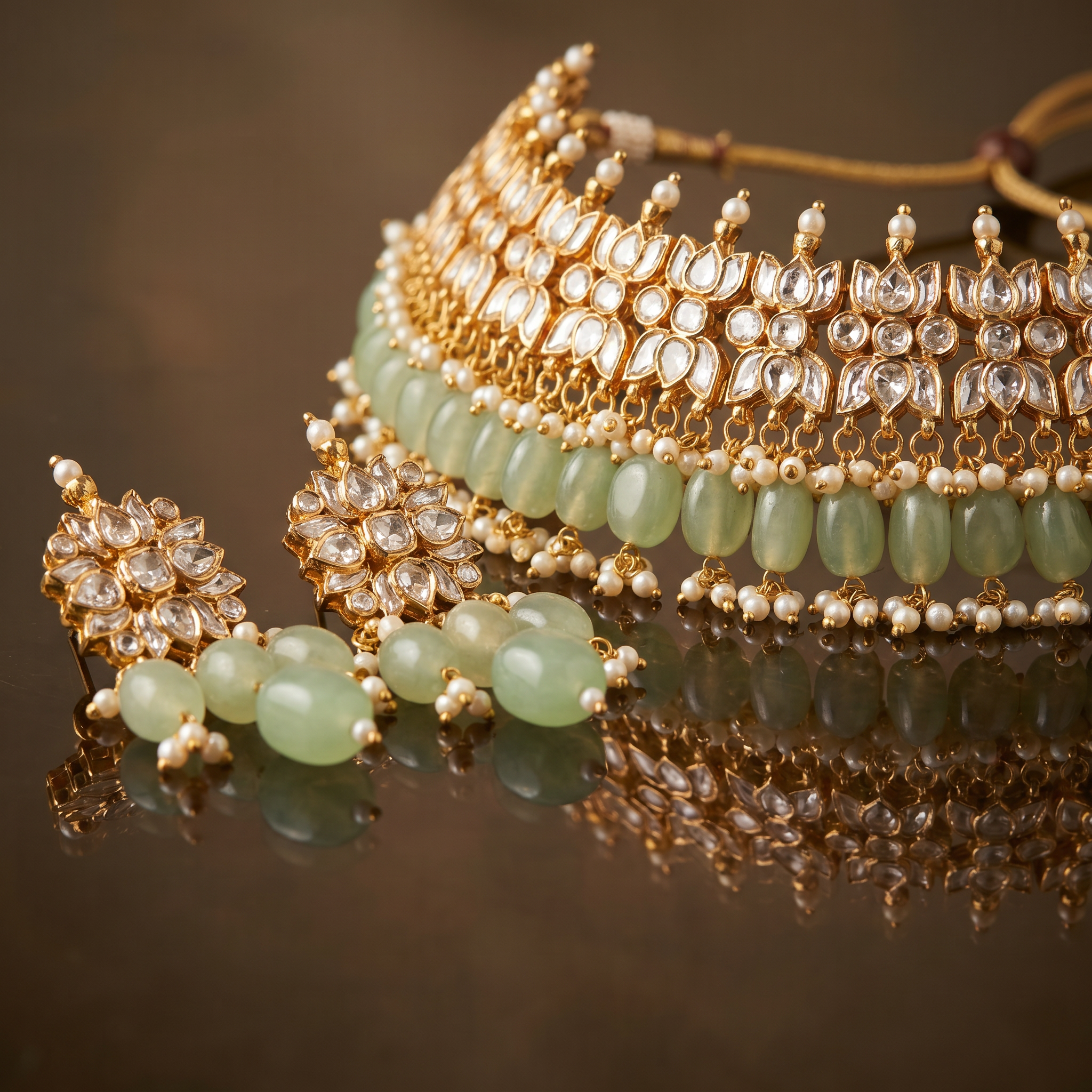 Megha Regal Kundan Choker Set