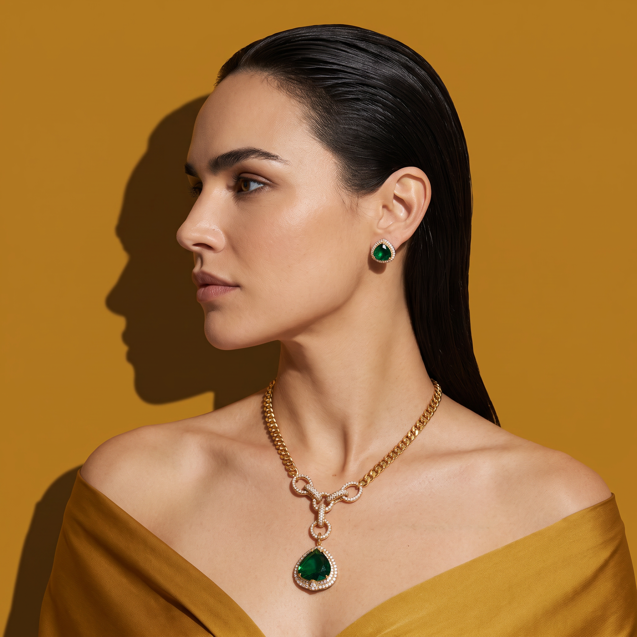 Neelam Statement Necklace Set