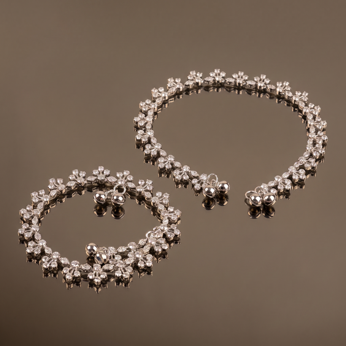 Nirvaanika Crystal Anklet