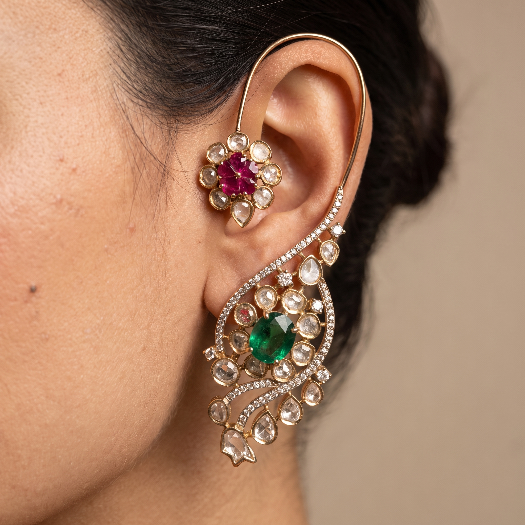Nivitra Ear Cuffs