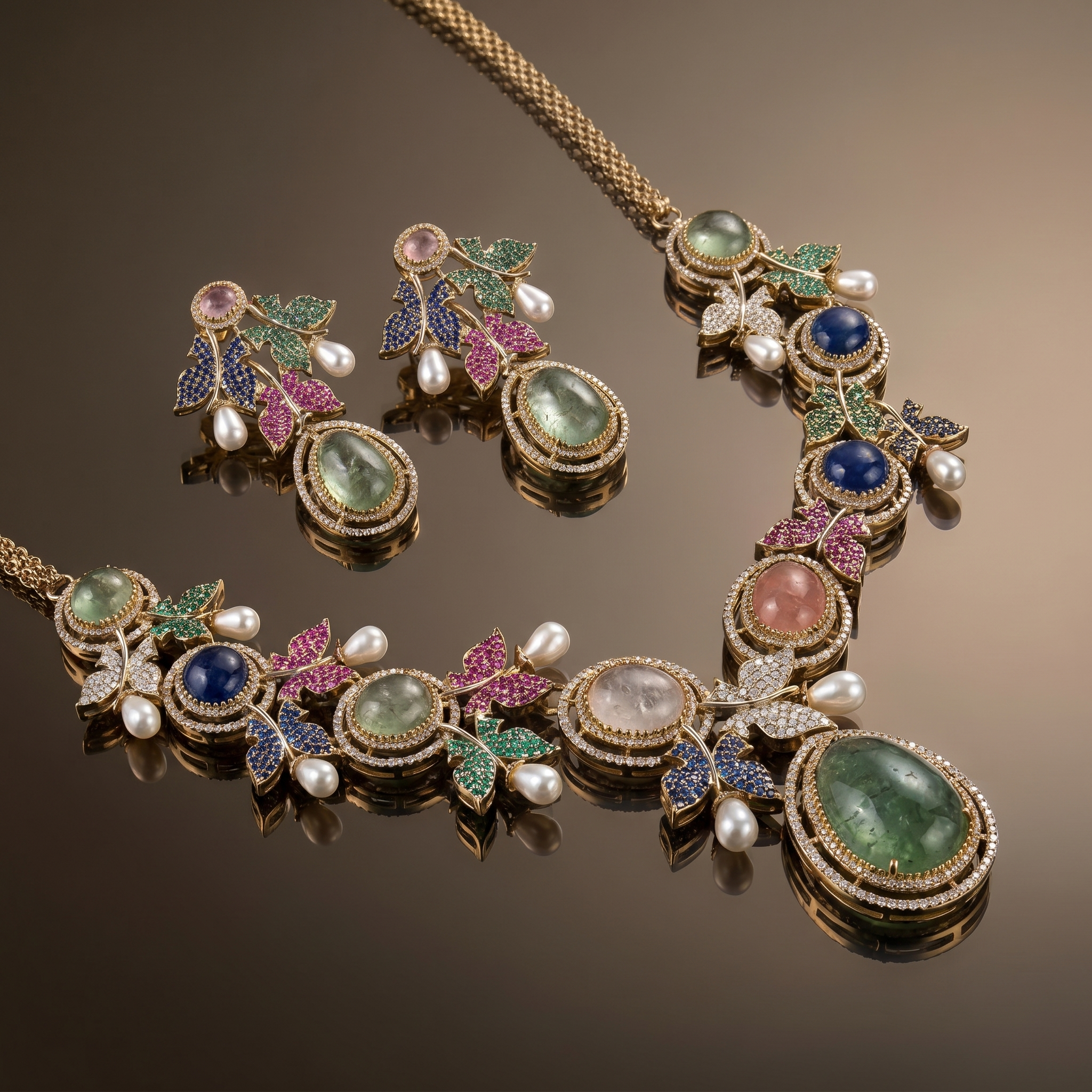 Petra Botanica Necklace Set