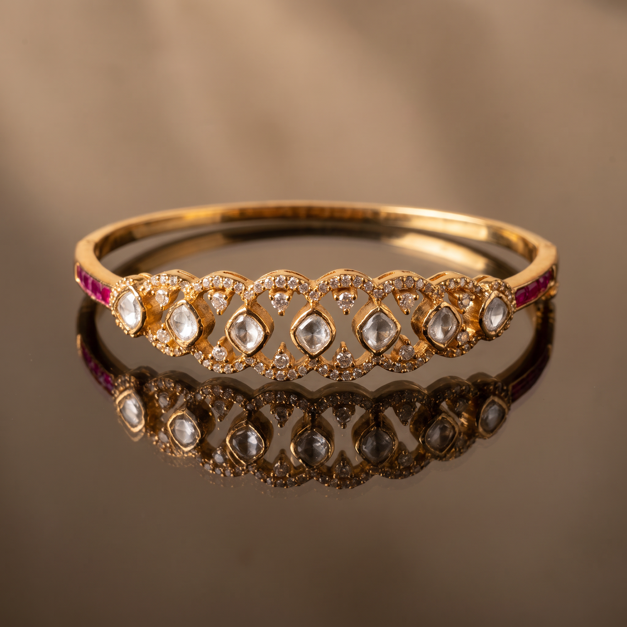 Samaira Kundan Bracelet