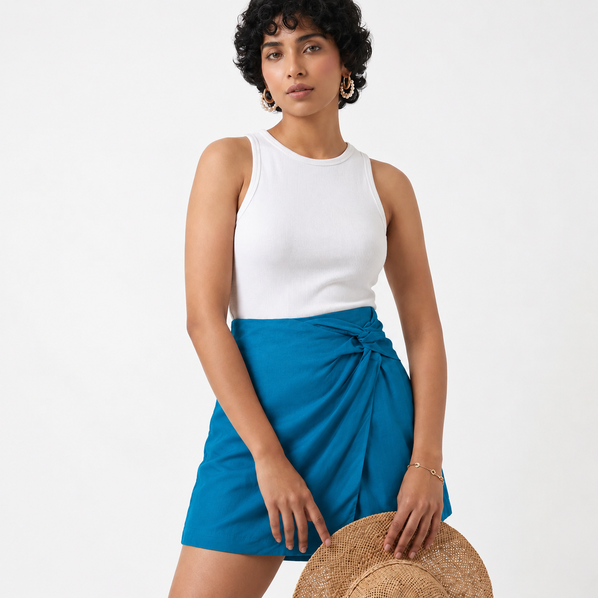 Blue Knot Skirt