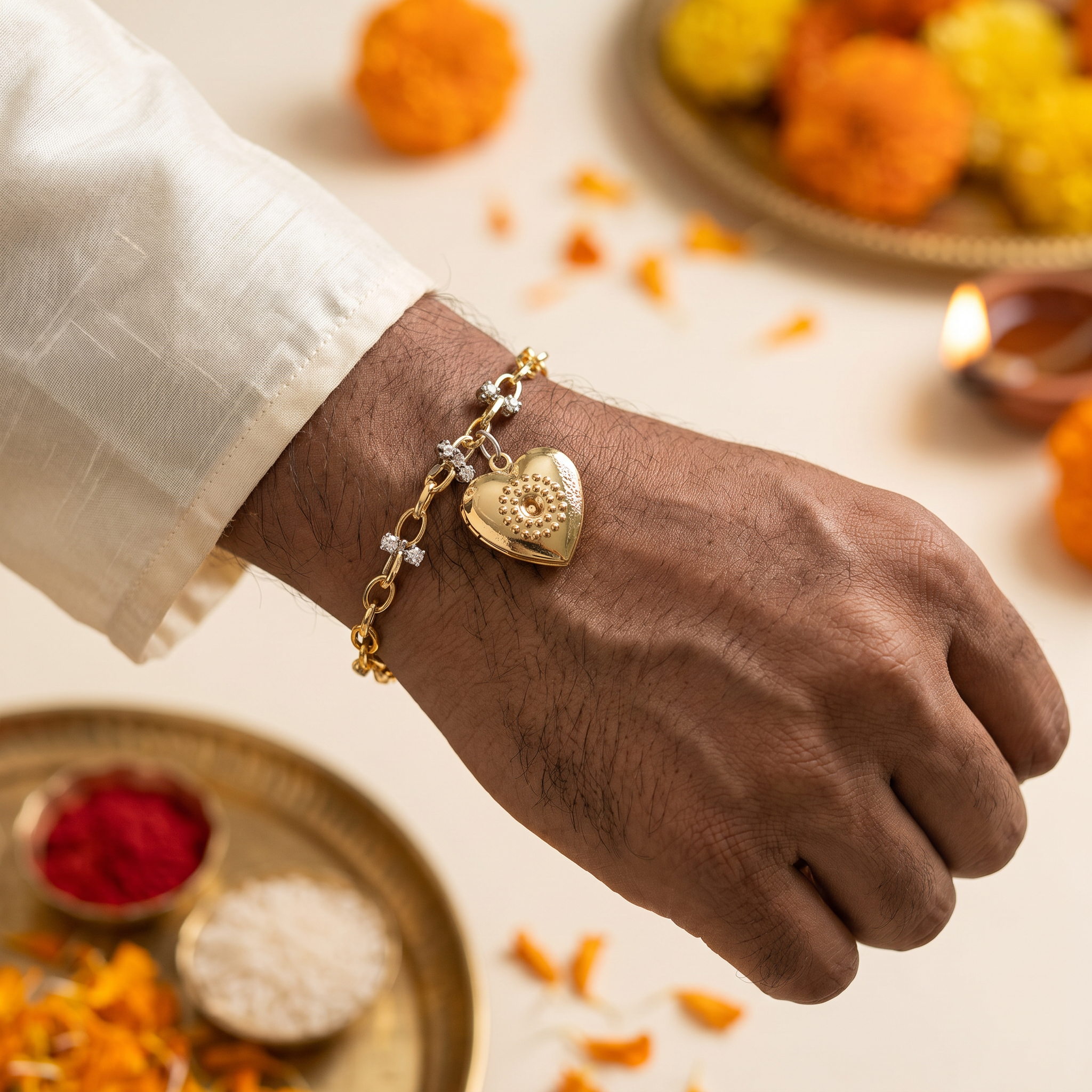 Vedik Heart Rakhi