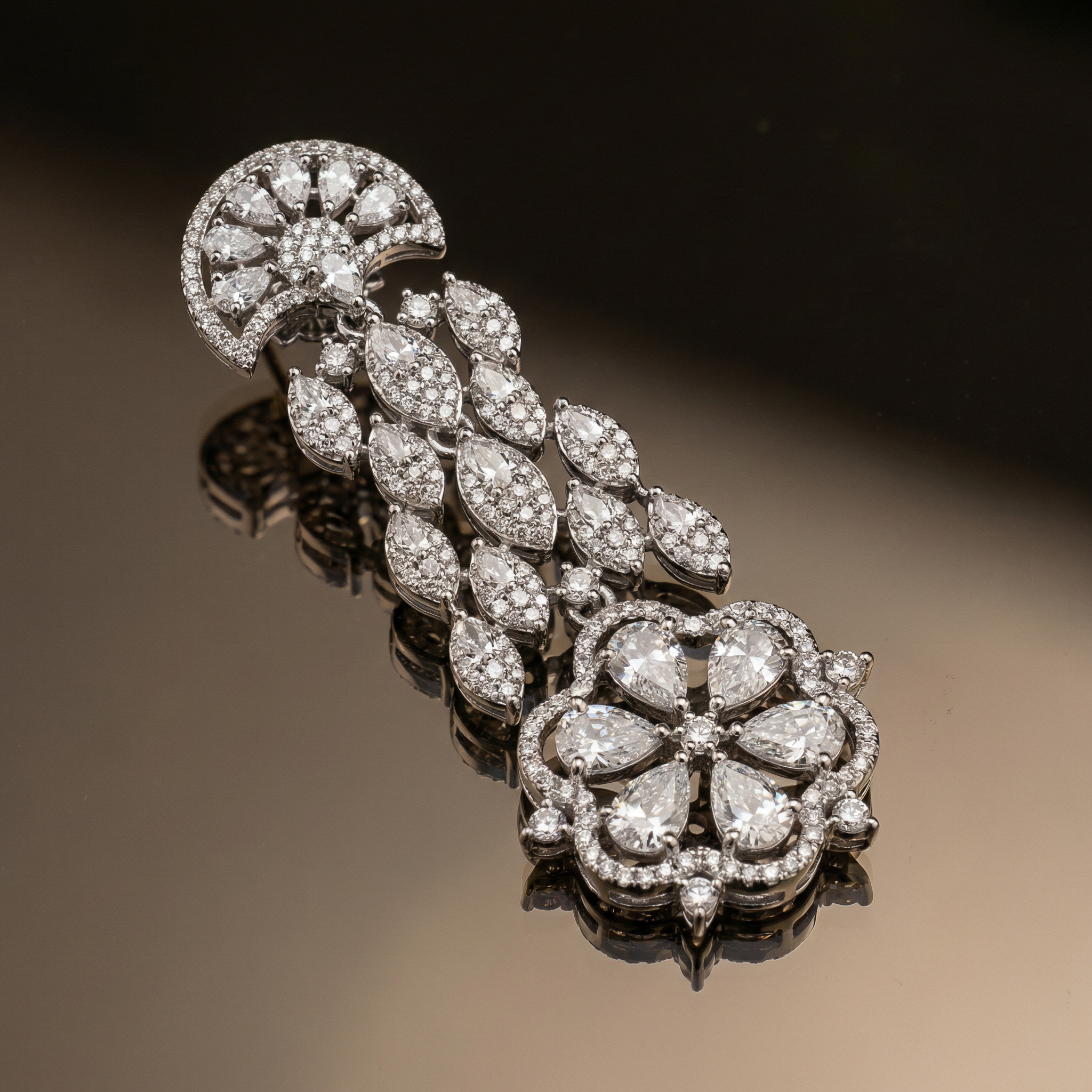 Vidhika Royal Cascade Earrings