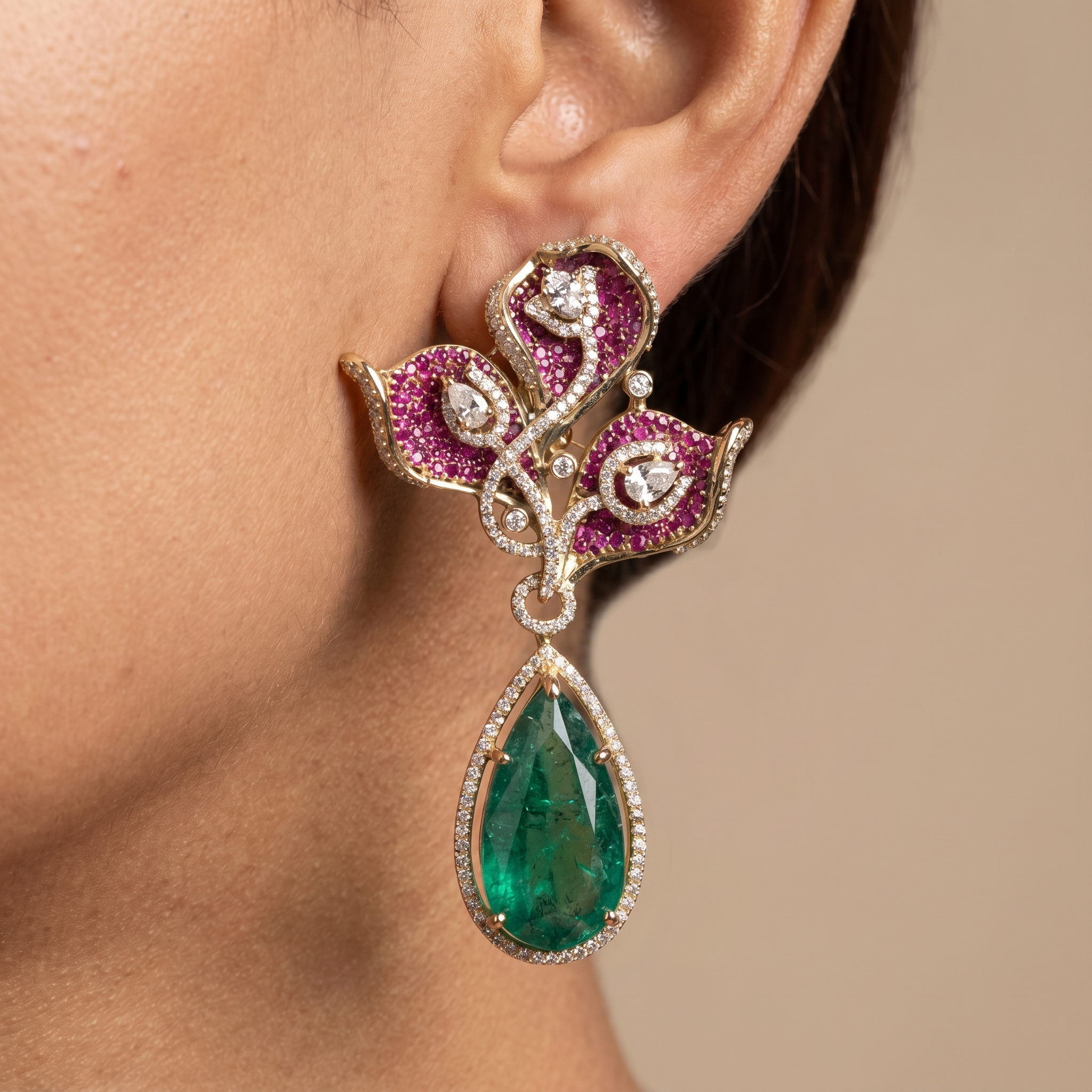Yagnya Blooms Earrings