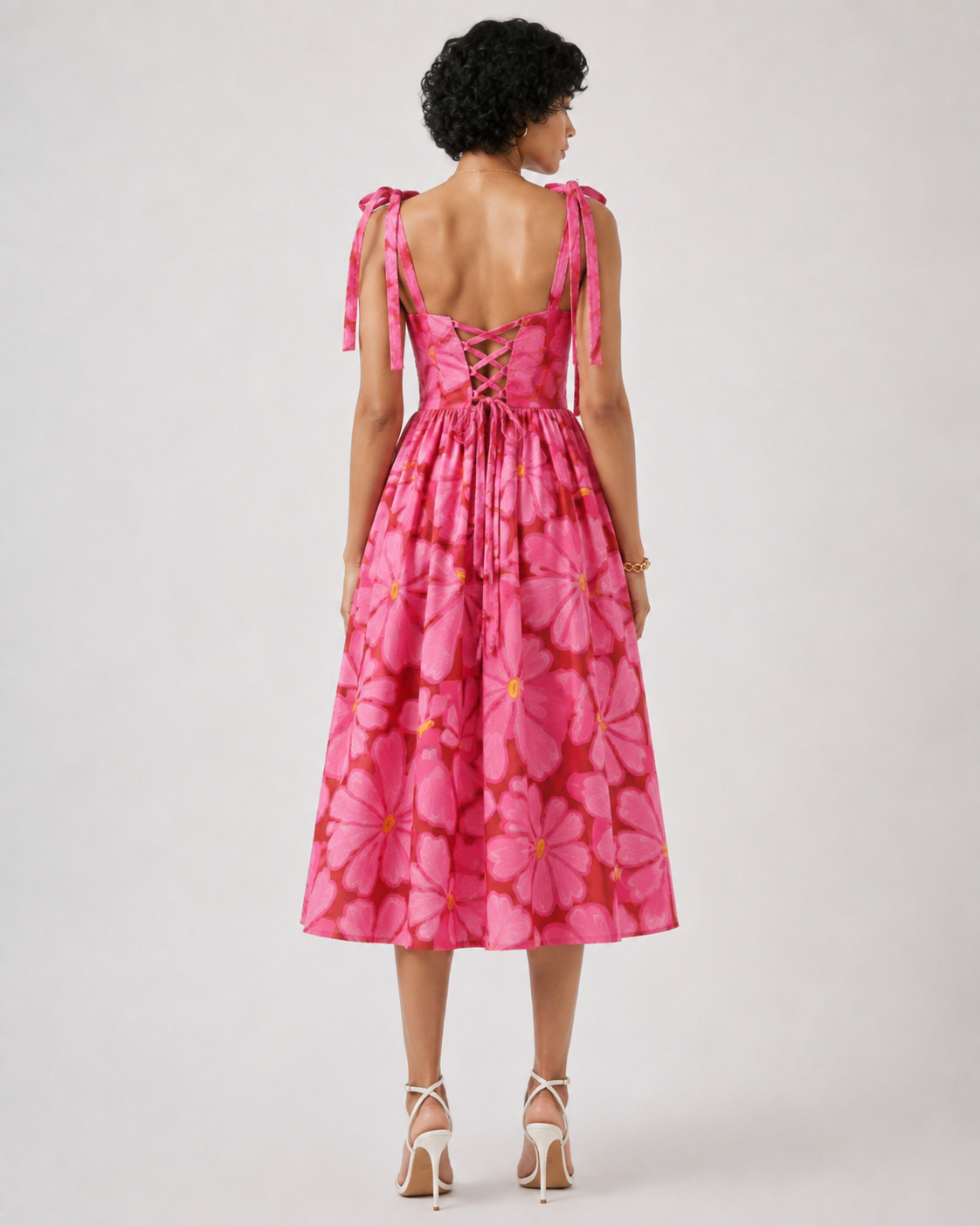 Amélia Floral Corset Dress