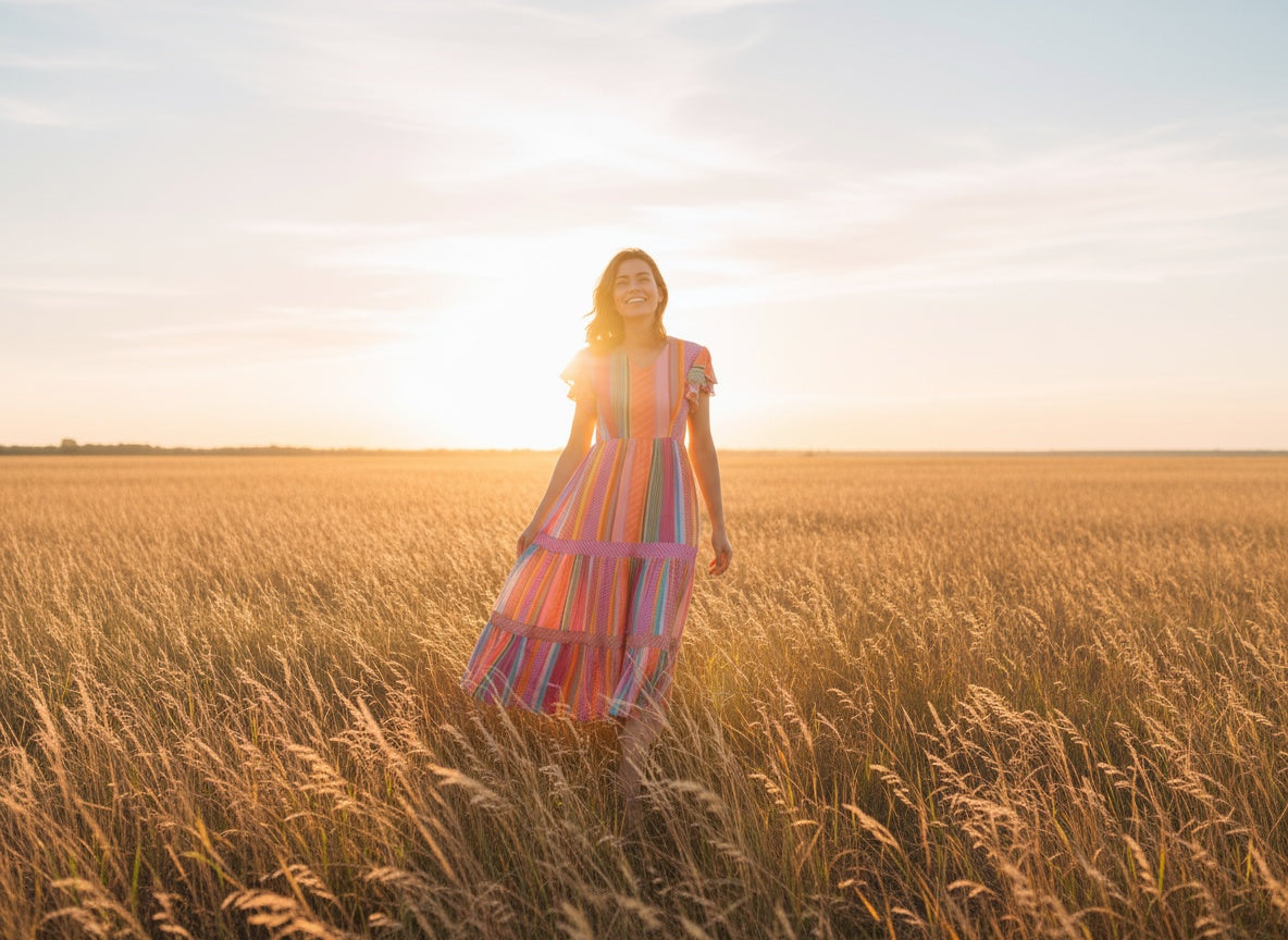 Cin Cin Striped Dress