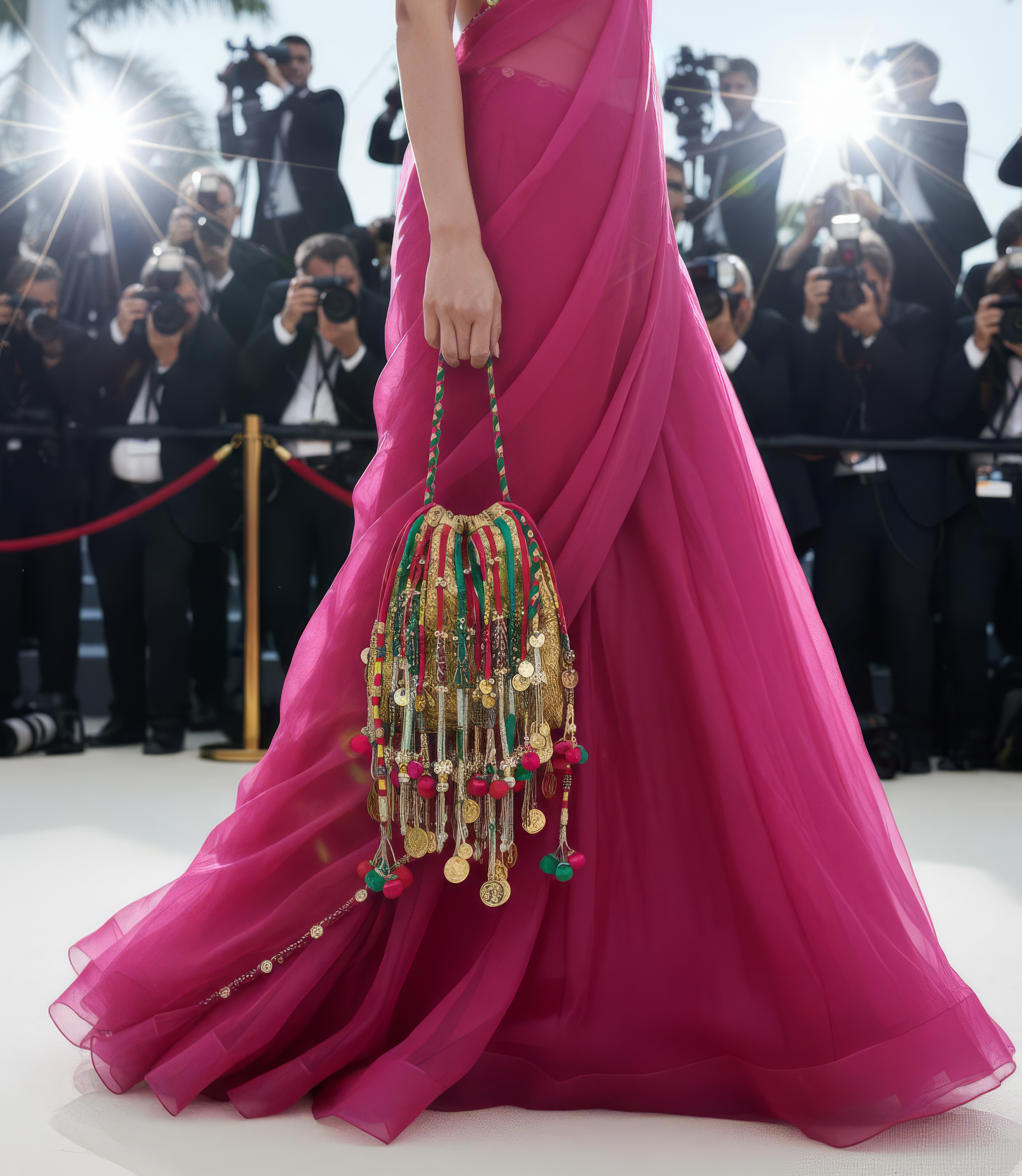 Zoya Boho Tassel Hand Bag
