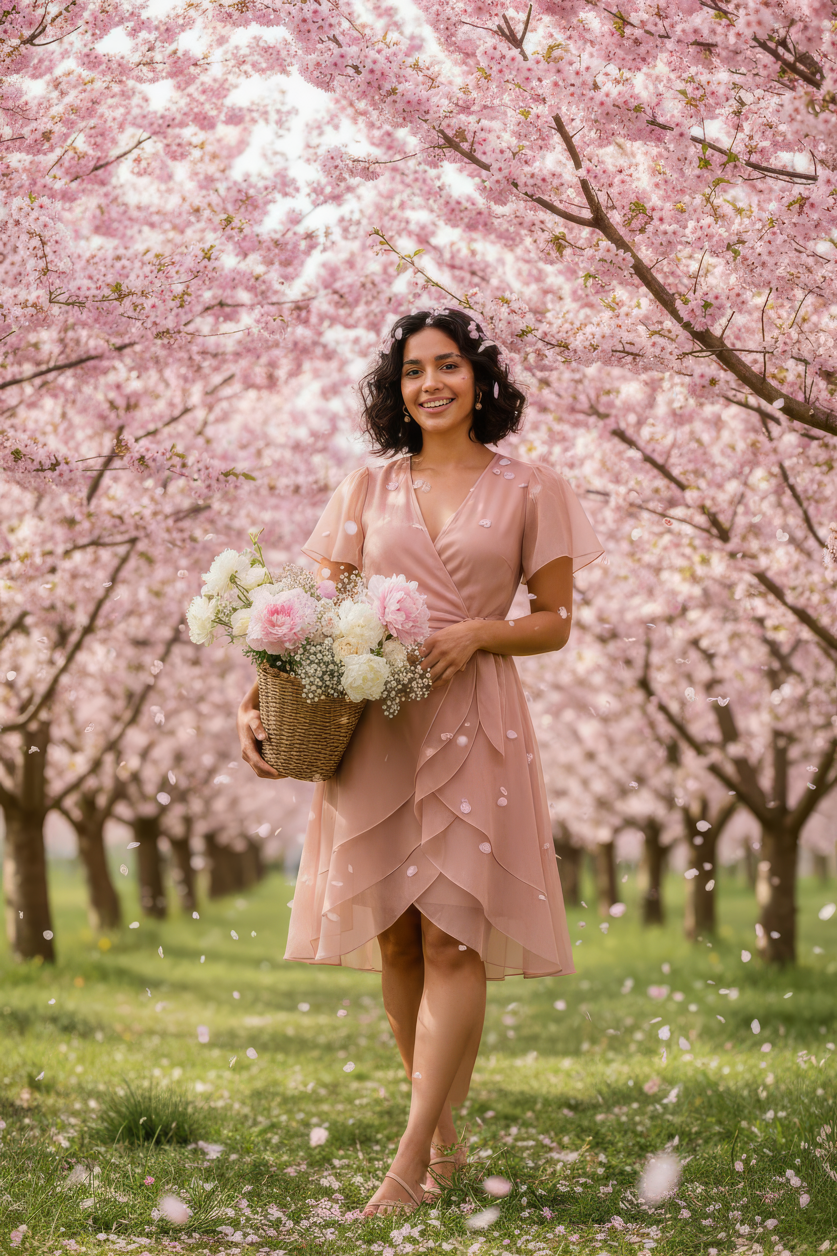 The Villa Flutter Wrap Dress